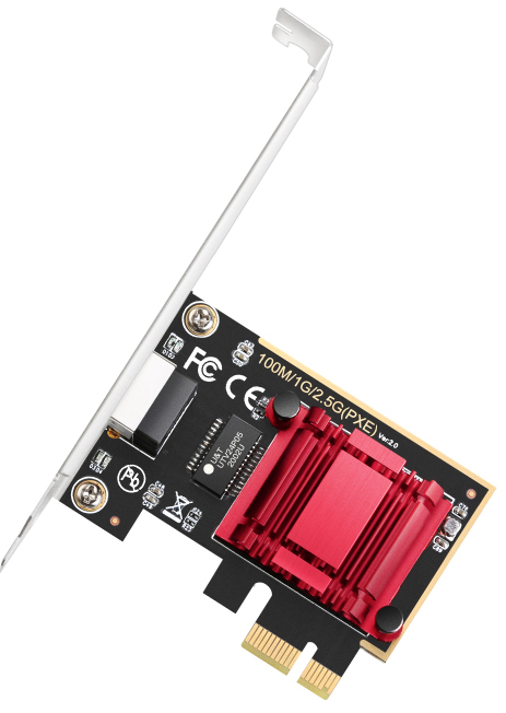 Tarjeta de Red Cudy PCI Express PE25 2.5Gbps