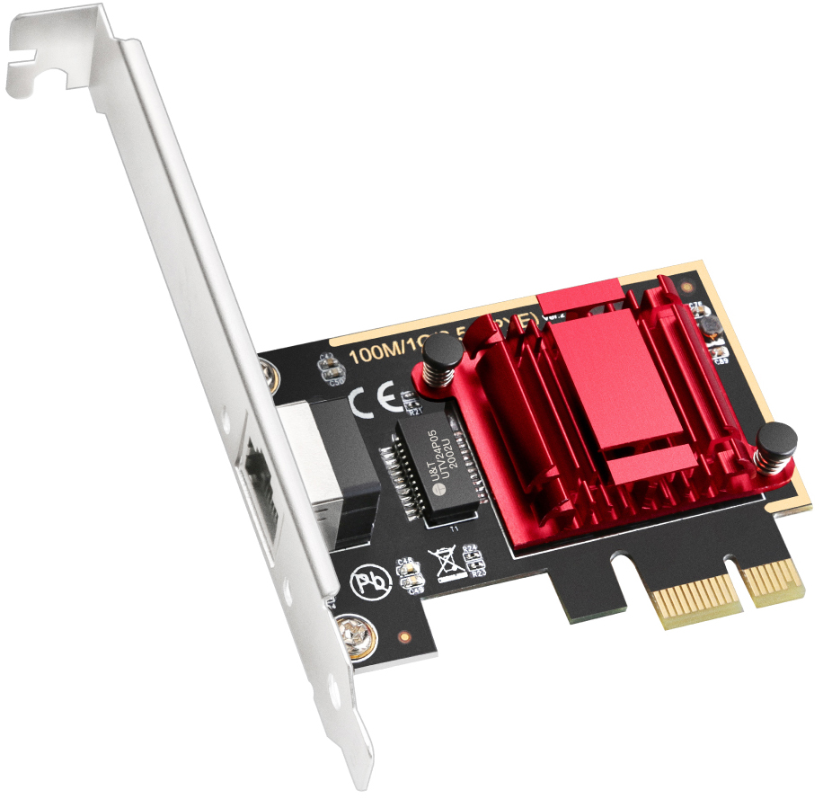 Cudy - Tarjeta de Red Cudy PCI Express PE25 2.5Gbps