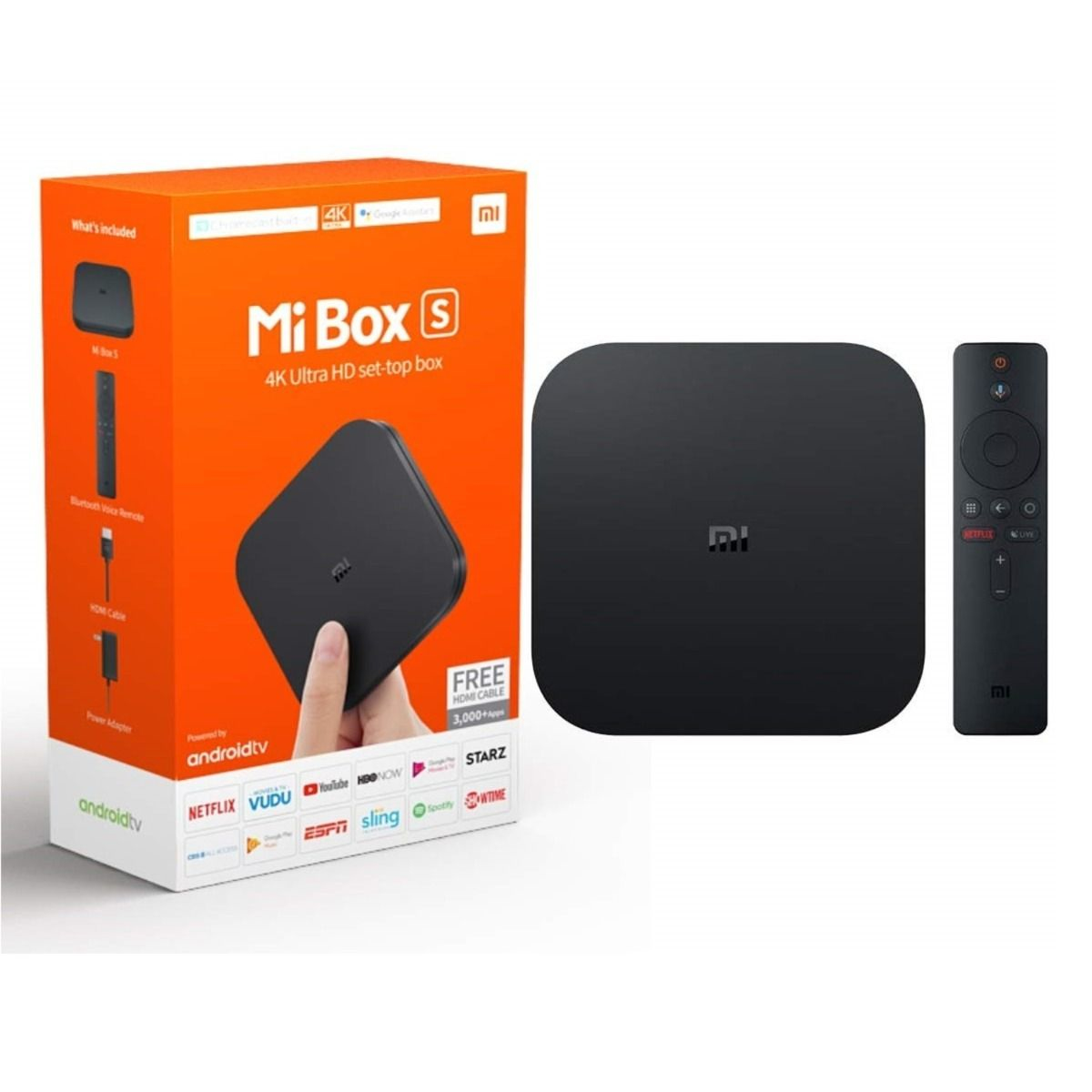 Xiaomi - Android TV Xiaomi Mi Box S 4K HDR