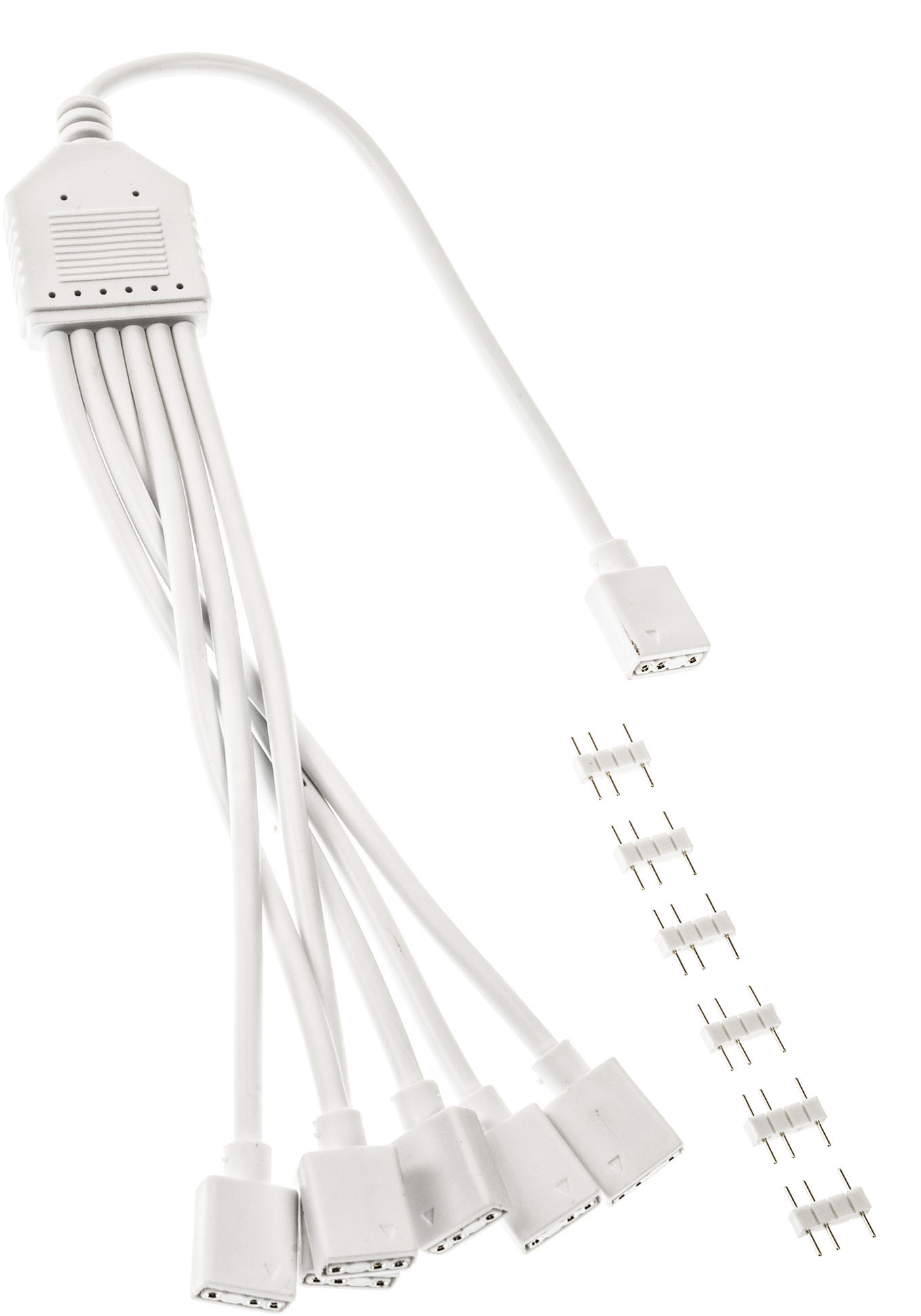 Kolink - Cable Splitter Kolink 1-6 ARGB 30cm Blanco