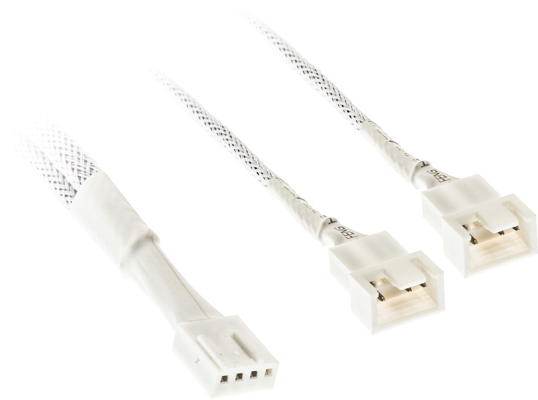 Kolink - Cable Splitter Kolink 1-2 PWM Sleeved Blanco