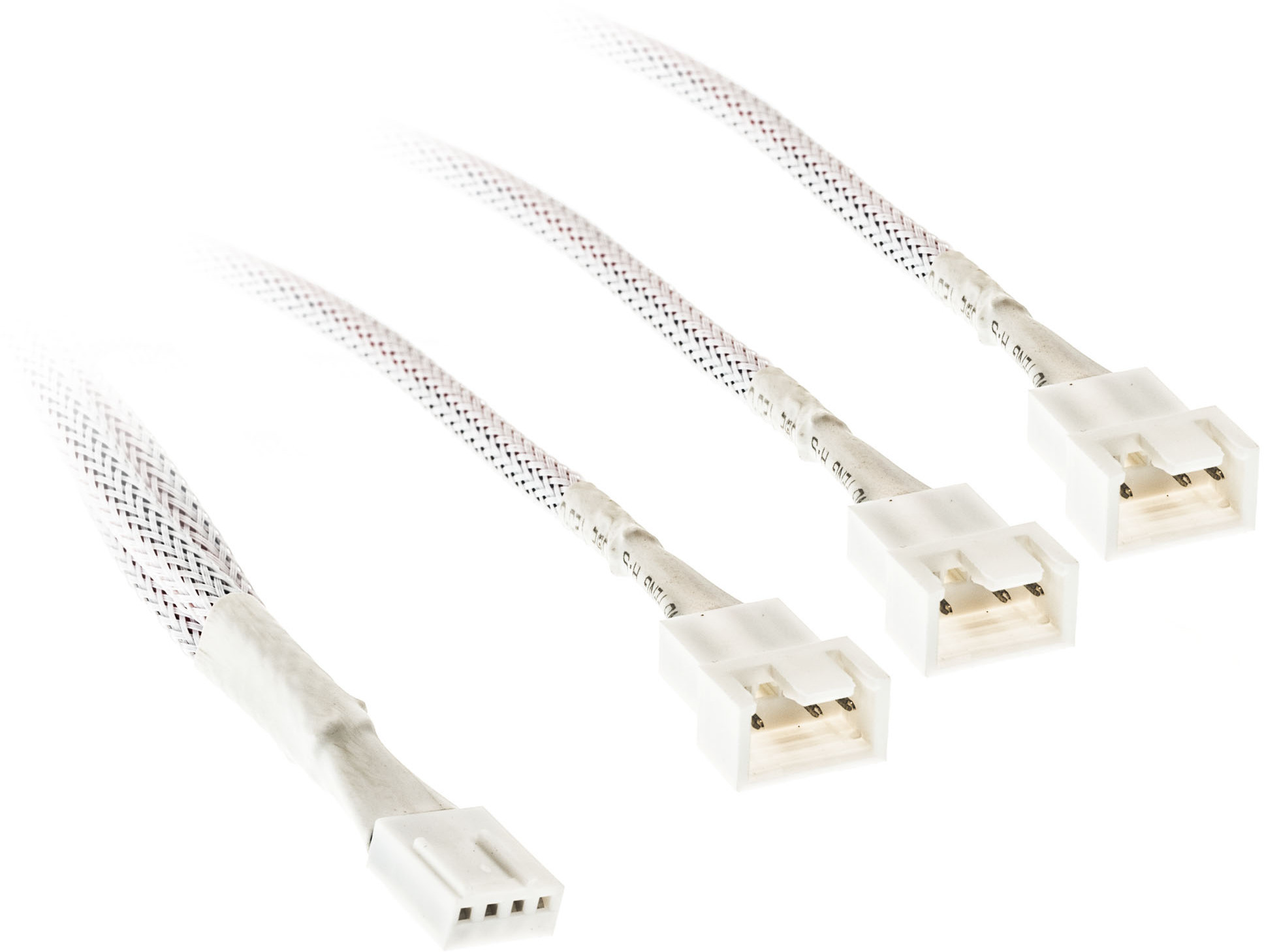 Kolink - Cable Splitter Kolink 1-3 PWM Sleeved Blanco