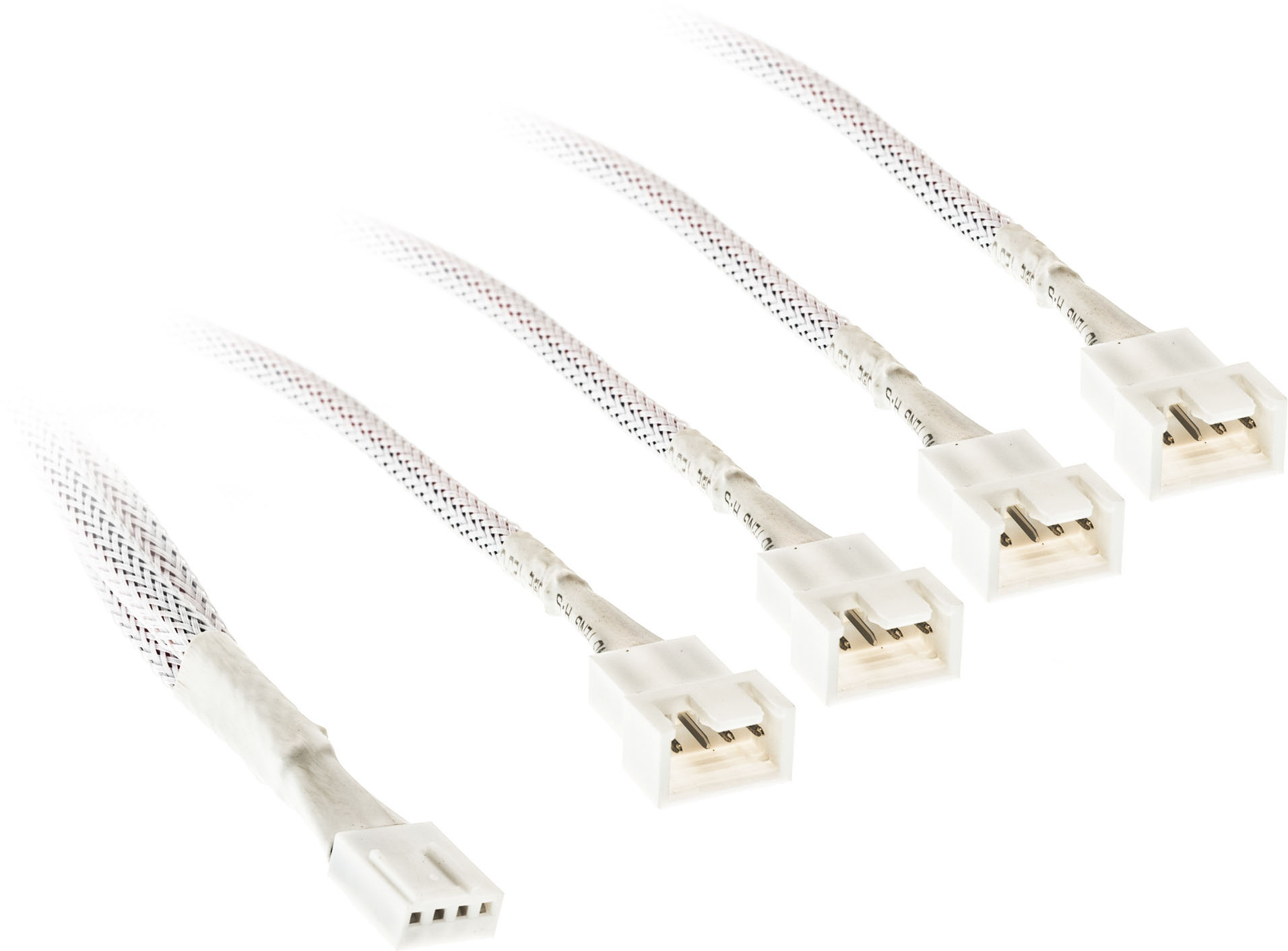 Kolink - Cable Splitter Kolink 1-4 PWM Sleeved Blanco