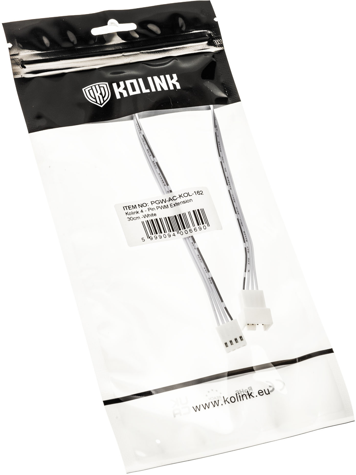 Kolink - Extensión PWM Kolink 30cm Blanco