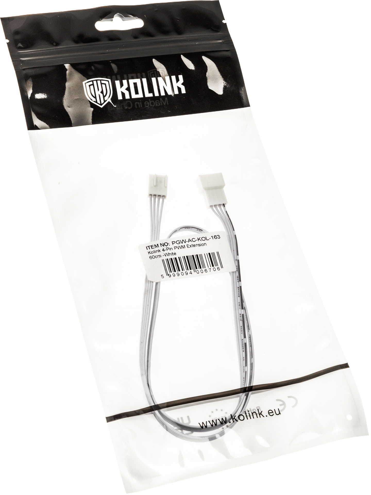 Kolink - Extensión PWM Kolink 60cm Blanco