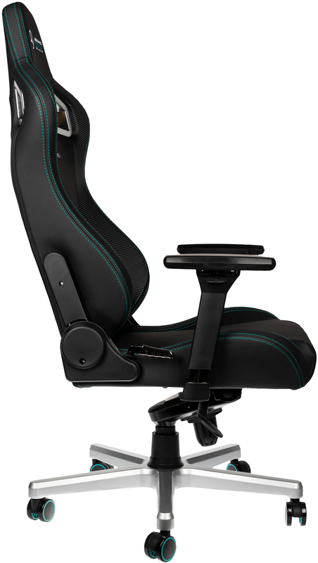 noblechairs - Silla noblechairs EPIC PU Leather Mercedes-AMG Petronas Formula One Team