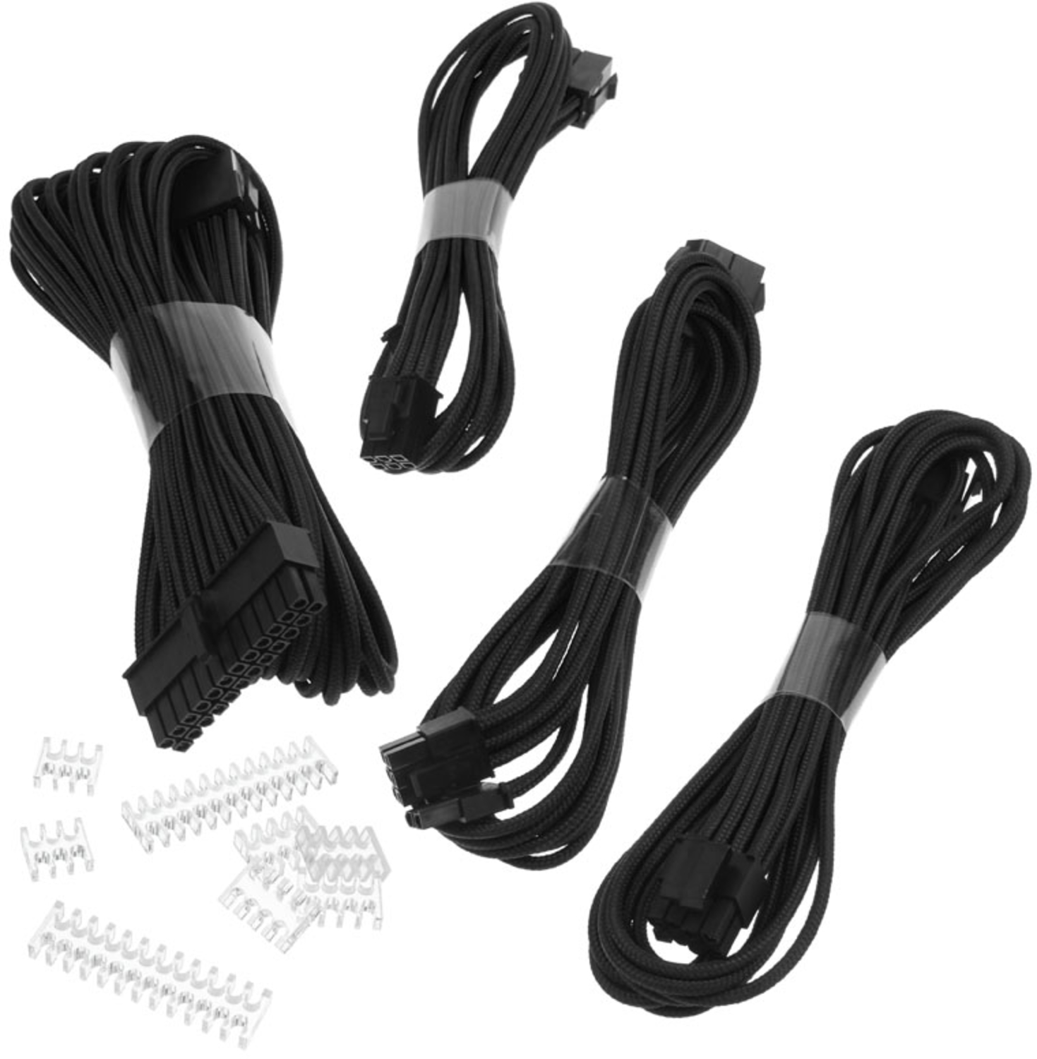 Kit de Expansión Phanteks Cables Sleeved 50cm Negro
