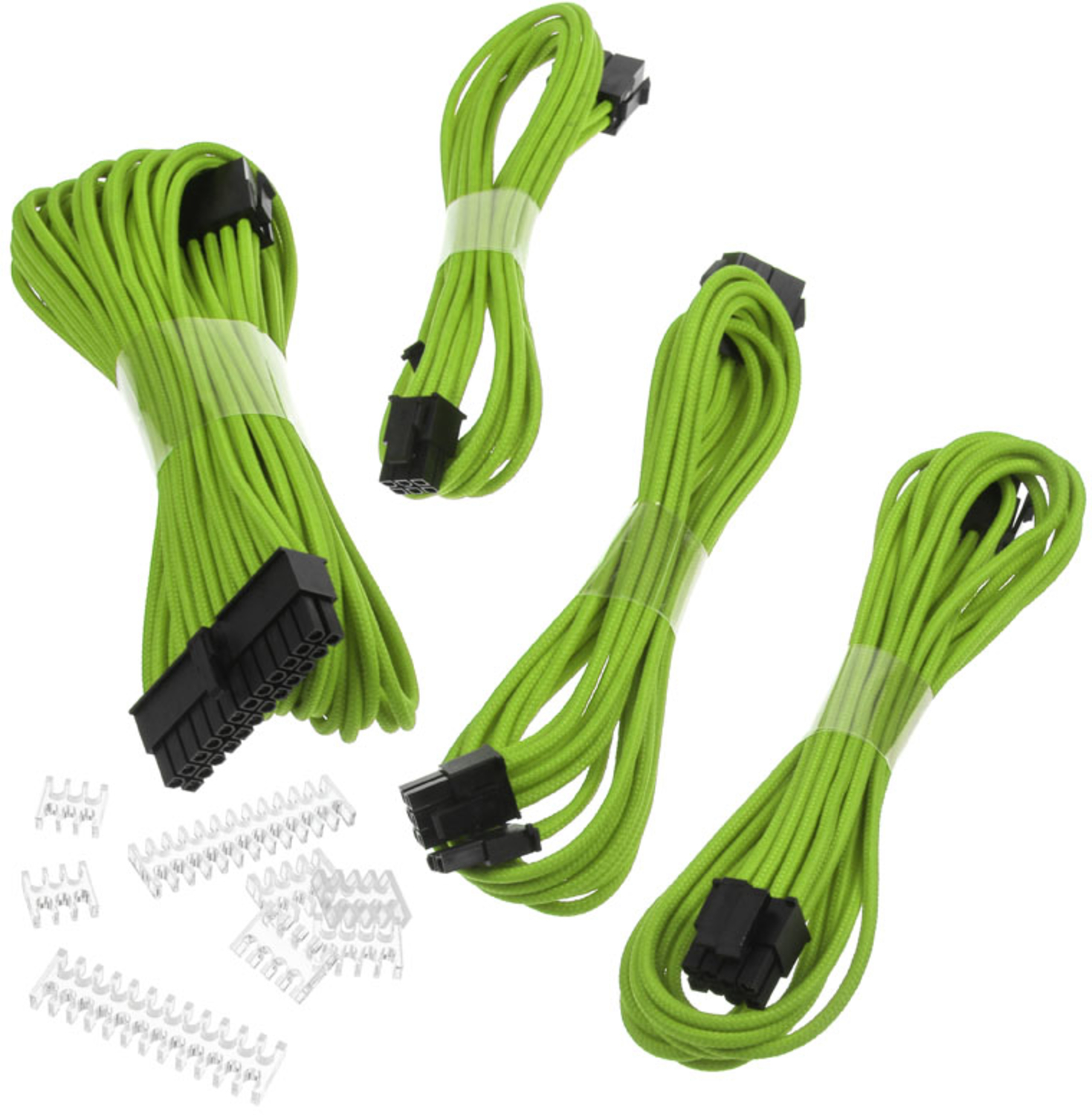 Kit de Expansión Phanteks Cables Sleeved 50cm Verde