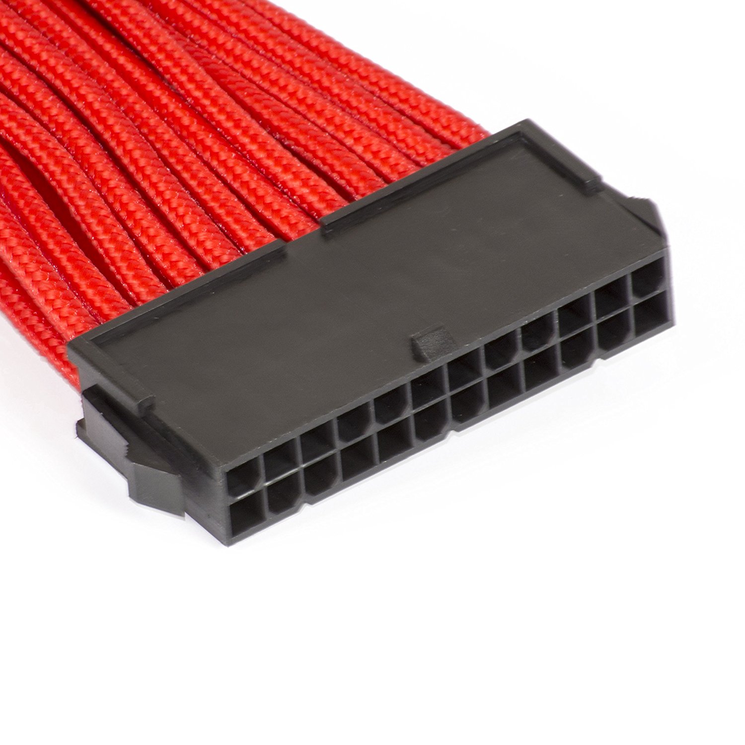 Phanteks - Cable PSU Phanteks Sleeved 24-Pines ATX 50cm Rojo