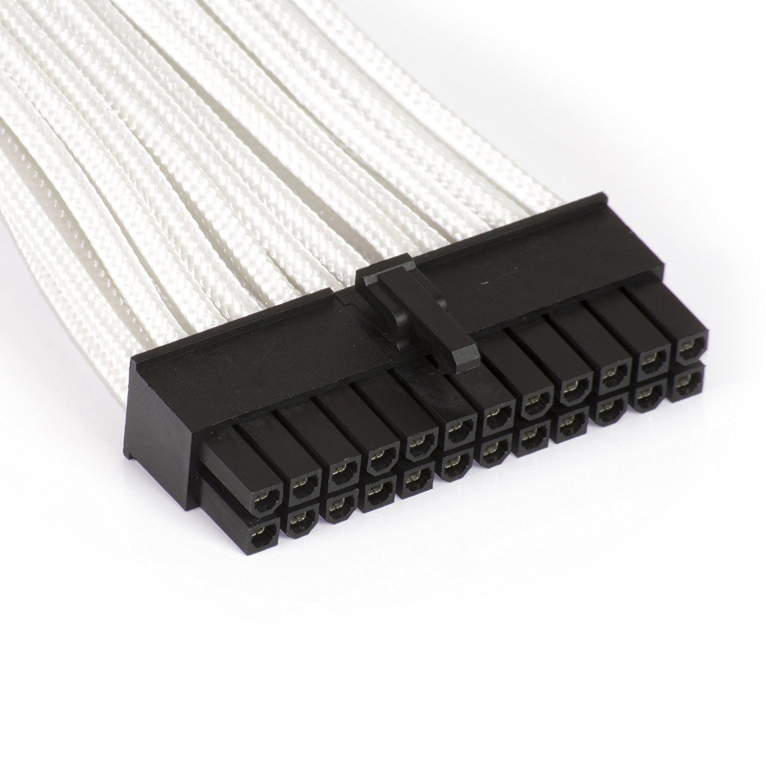 Phanteks - Cable PSU Phanteks Sleeved 24-Pines ATX 50cm Blanco