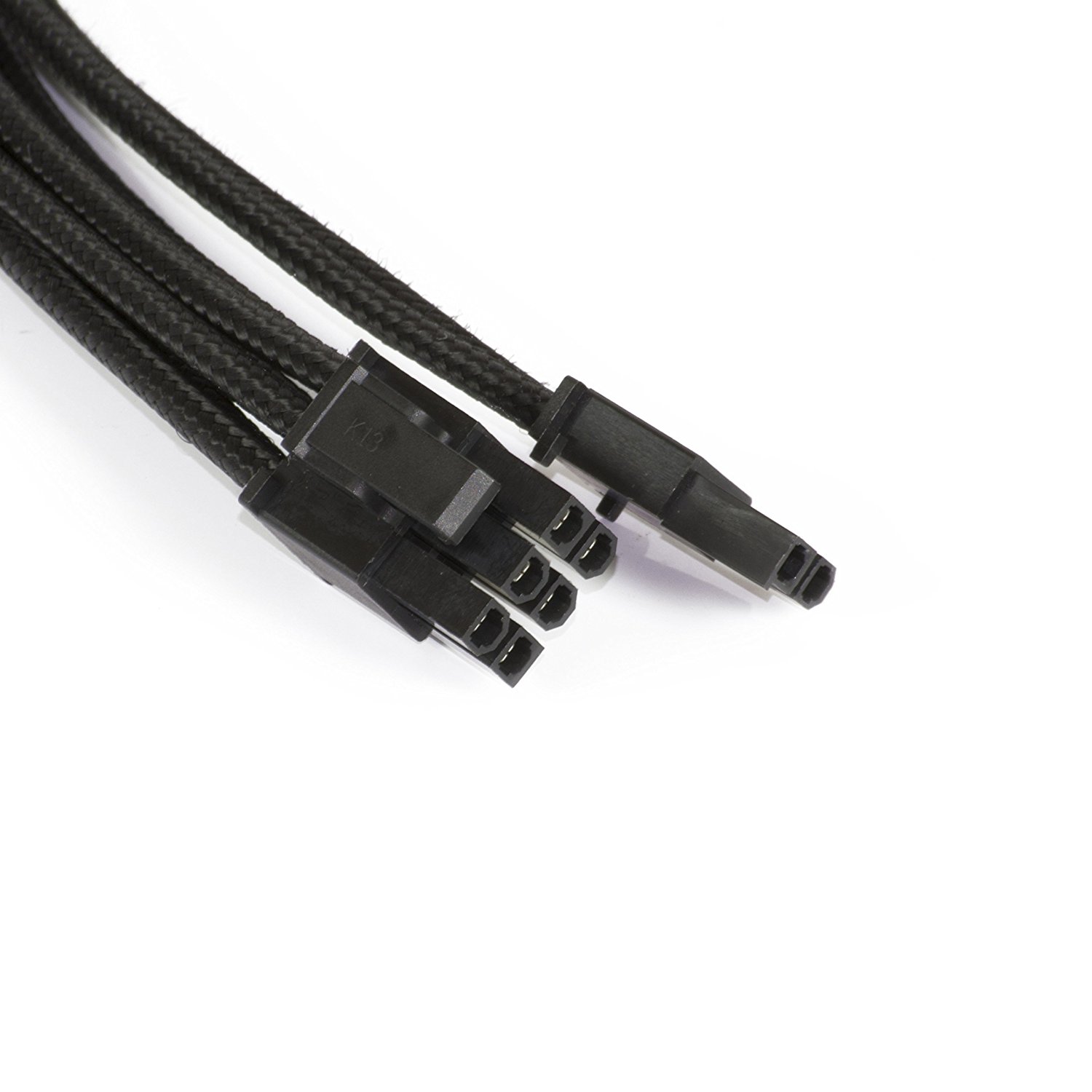 Phanteks - Cable PSU Phanteks Sleeved 6+2-Pines PCIe 50cm Negro