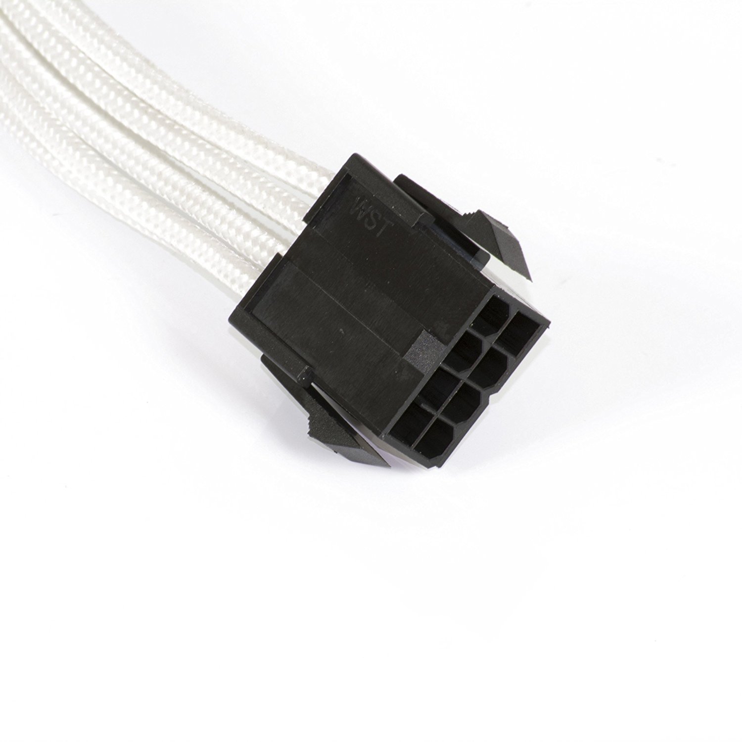 Phanteks - Cable PSU Phanteks Sleeved 6+2-Pines PCIe 50cm Blanco