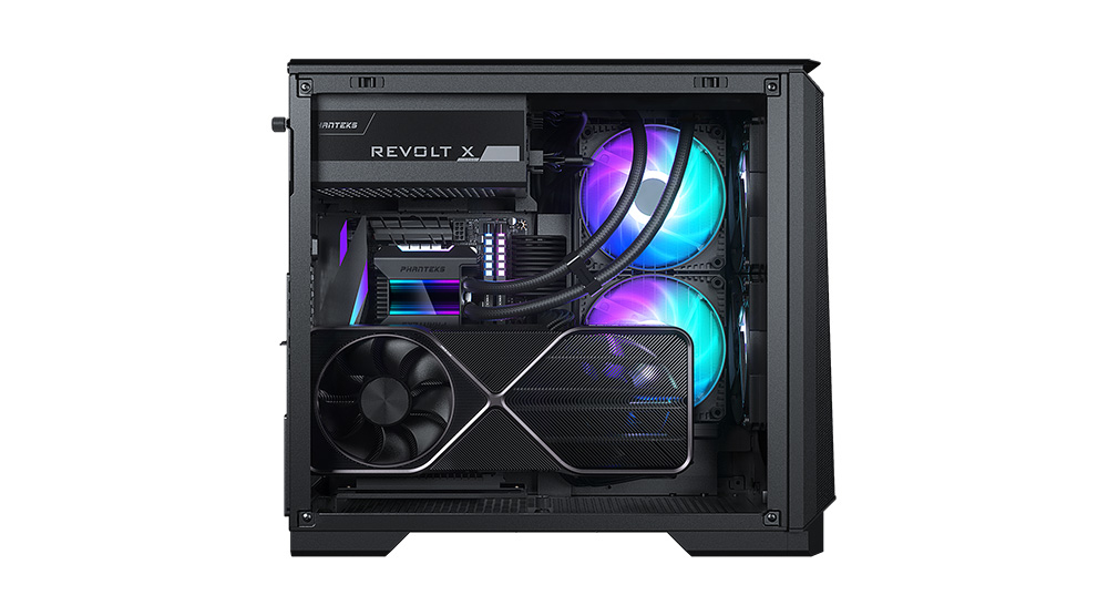 Phanteks - Caja Mini-ITX Phanteks Eclipse P200 Air Vidrio Templado Negro