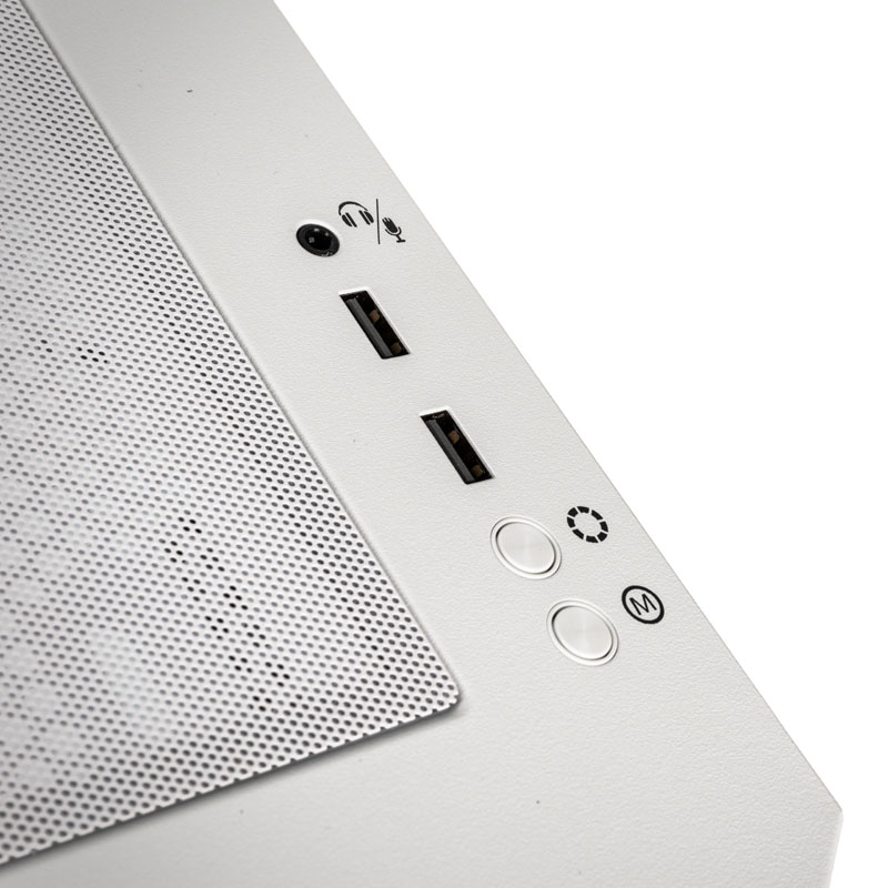 Phanteks - Caja ATX Phanteks Eclipse G360A Vidrio Templado Blanco