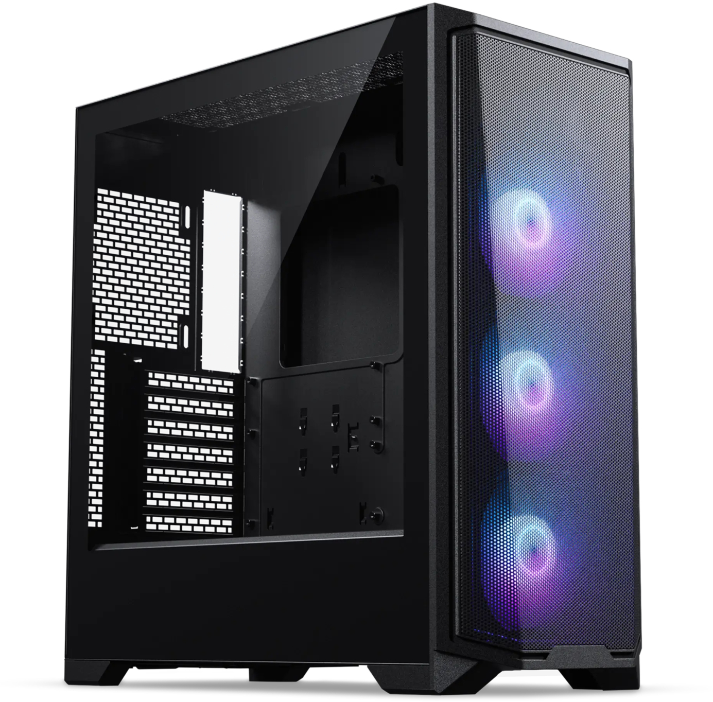 Phanteks - Caja E-ATX Phanteks Eclipse G370A Vidrio Tempelado DRGB Negro