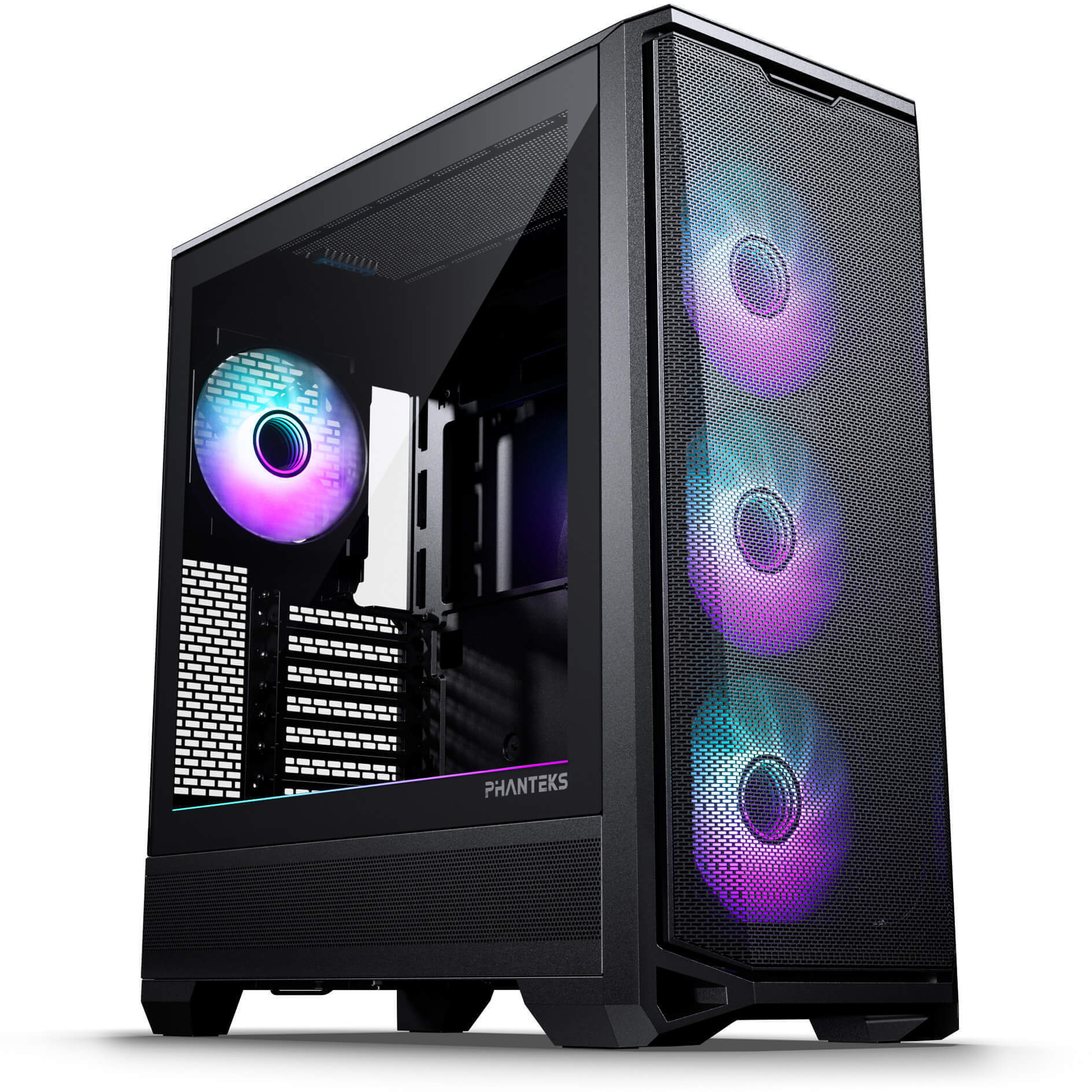 Caja ATX Phanteks Eclipse G400A Vidrio Templado DRGB Negro Satinado