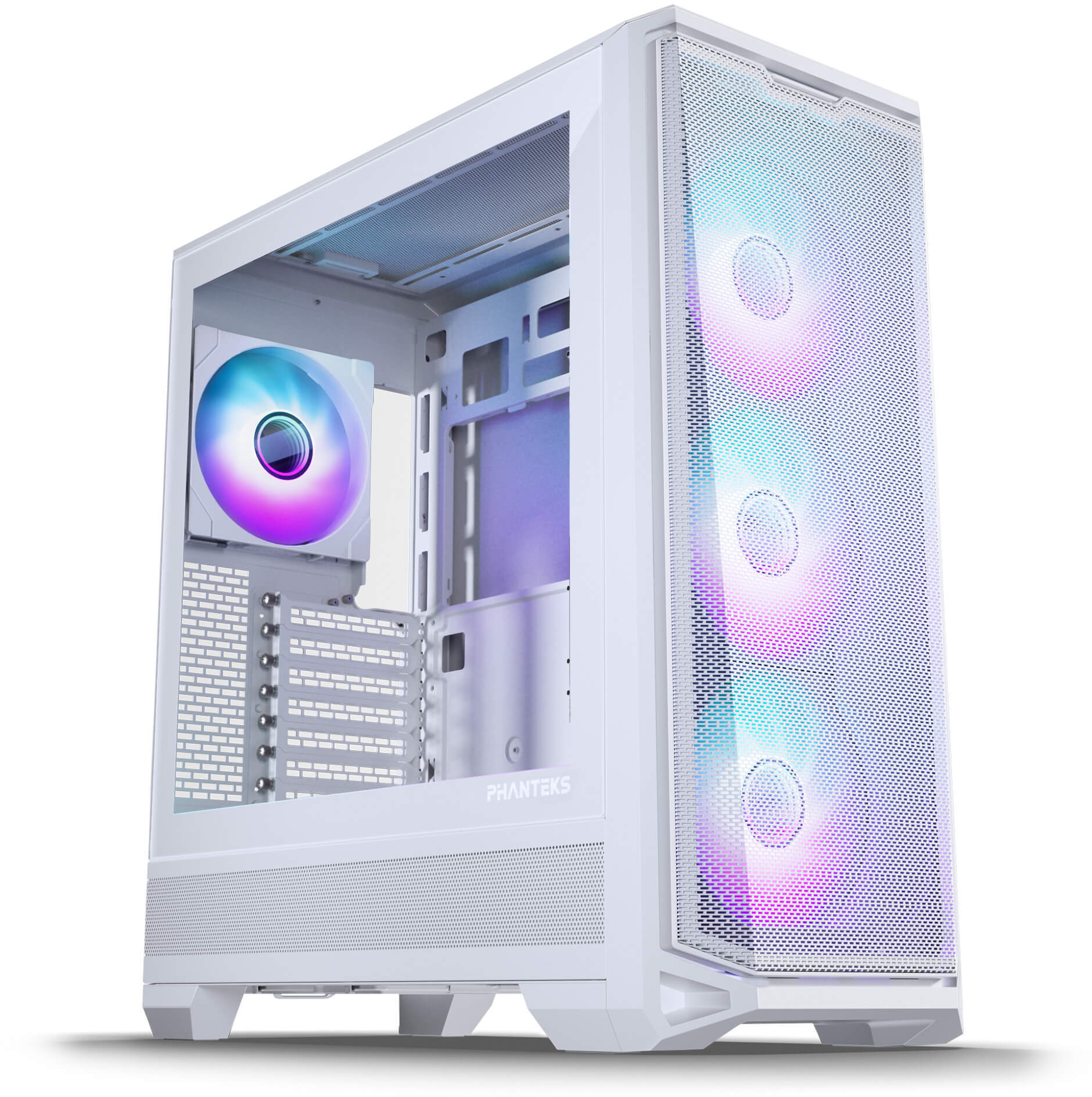 Caja ATX Phanteks Eclipse G400A Vidrio Templado DRGB Blanco Mate