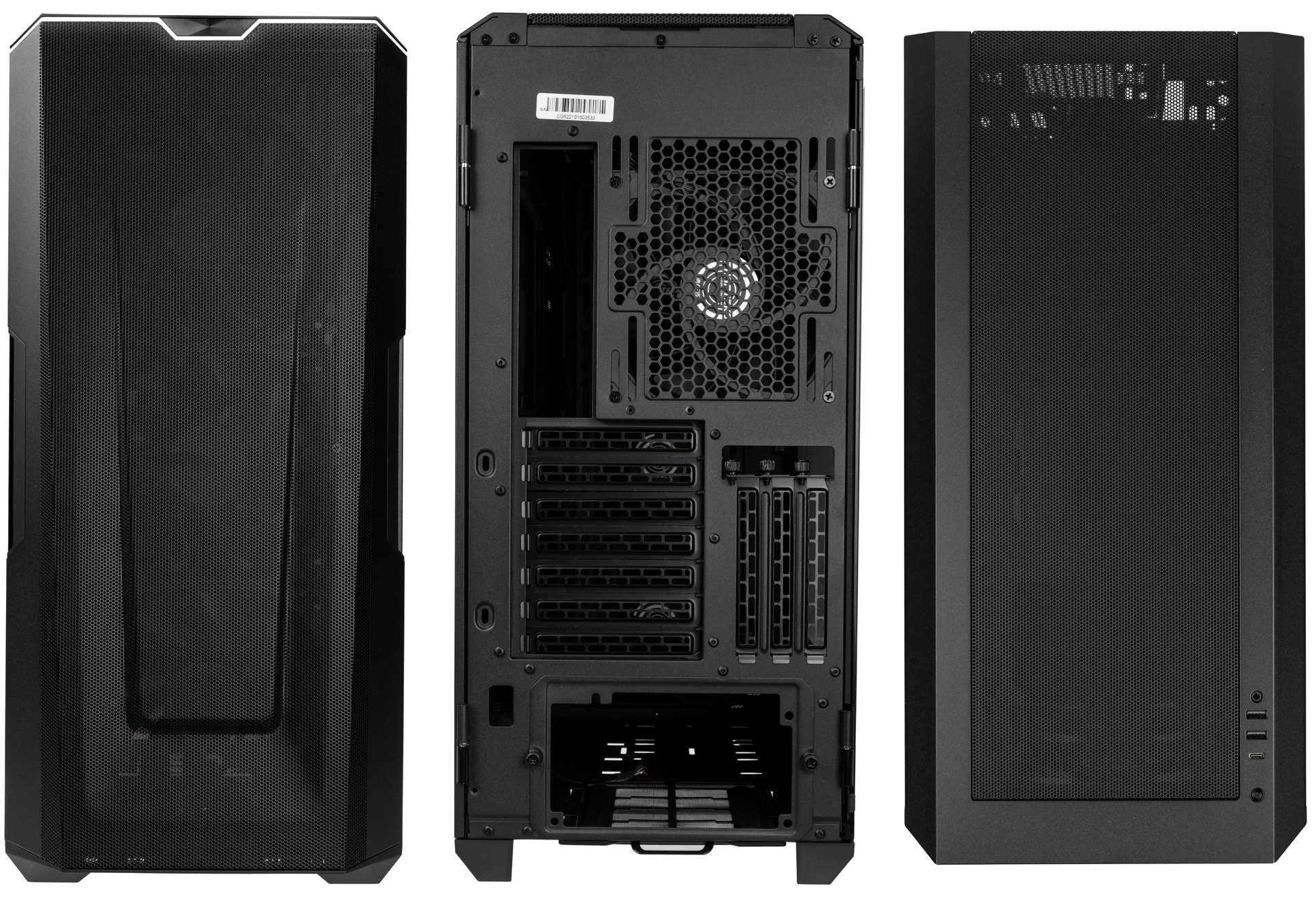 Phanteks - Caja ATX Phanteks Eclipse G500A Vidrio Templado Negro