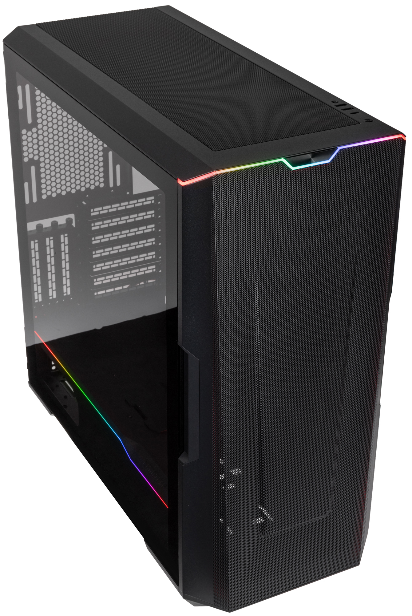 Phanteks - Caja ATX Phanteks Eclipse G500A D-RGB Fanless Vidrio Templado Negro