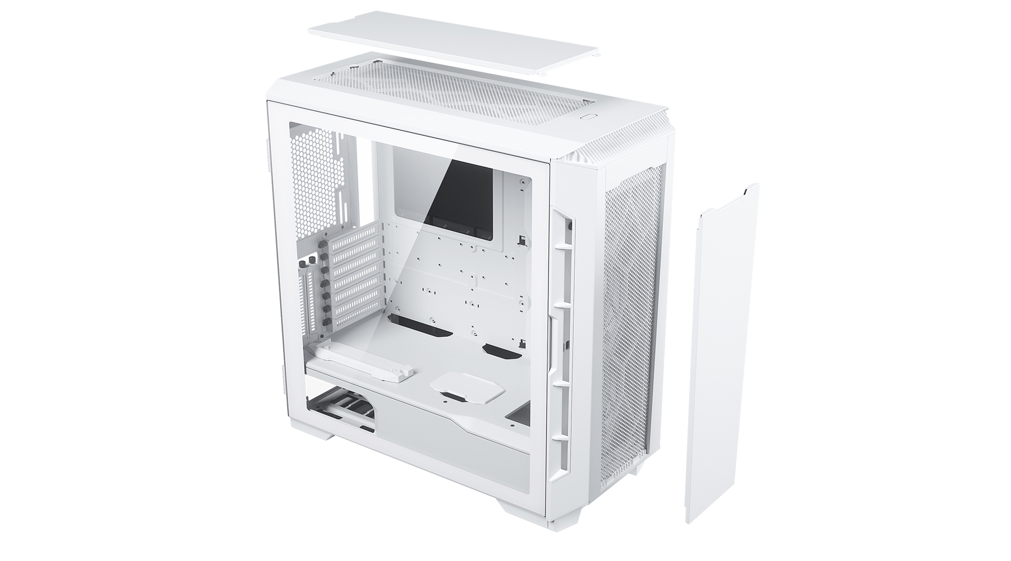 Phanteks - Caja ATX Phanteks Eclipse P600S Silent Vidrio Templado Blanco Mate