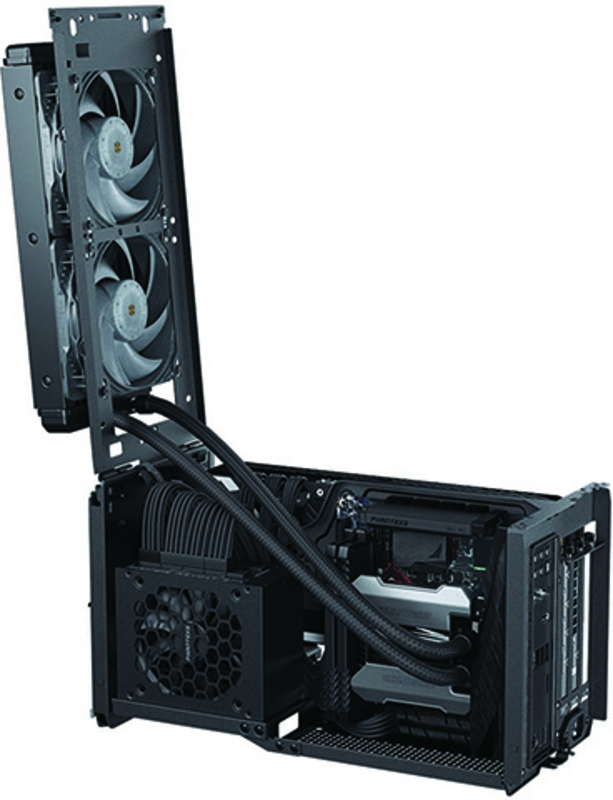 Phanteks - Caja ITX Phanteks Evolv Shift XT ARGB Vidrio Templado Negro