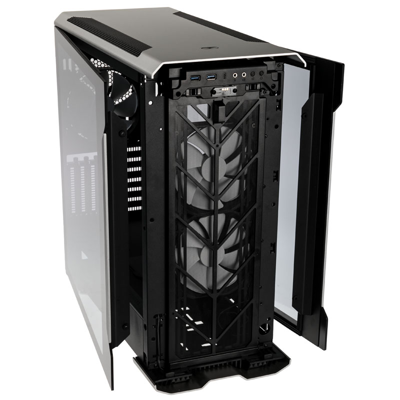 Phanteks - Caja E-ATX Phanteks Enthoo Evolv X DRGB Vidrio Templado Prateado