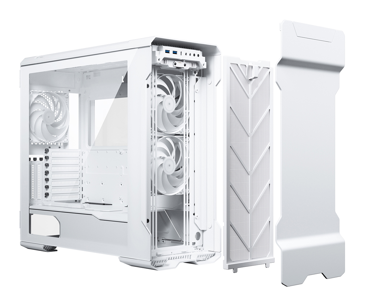 Phanteks - Caja E-ATX Phanteks Enthoo Evolv X DRGB Vidrio Templado Blanco Mate