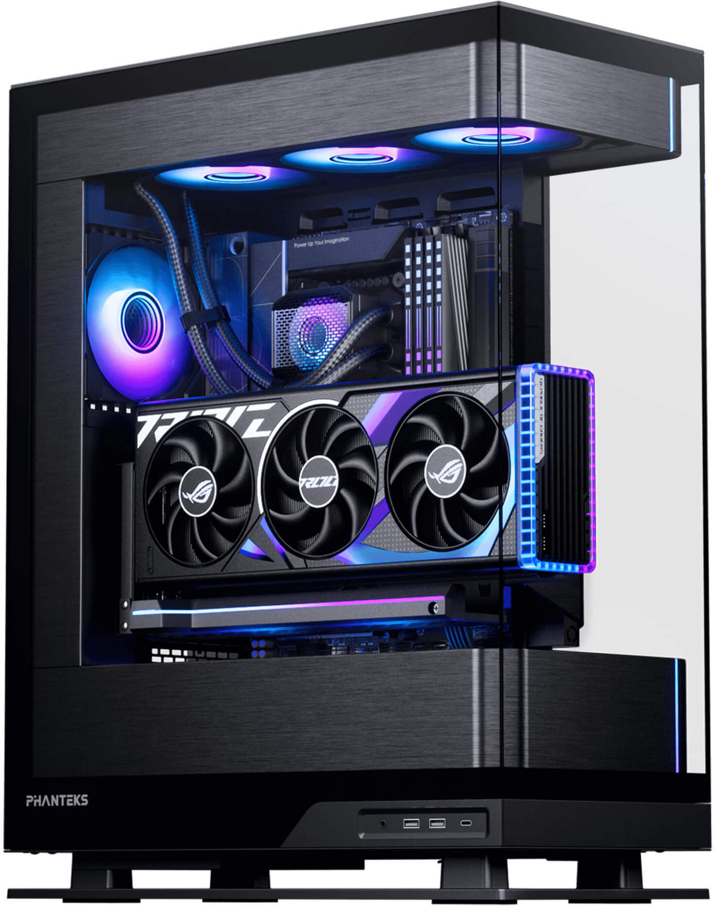 Phanteks - Caja ATX Phanteks Evolv Series X2 Vidro Temperado DRGB Negro