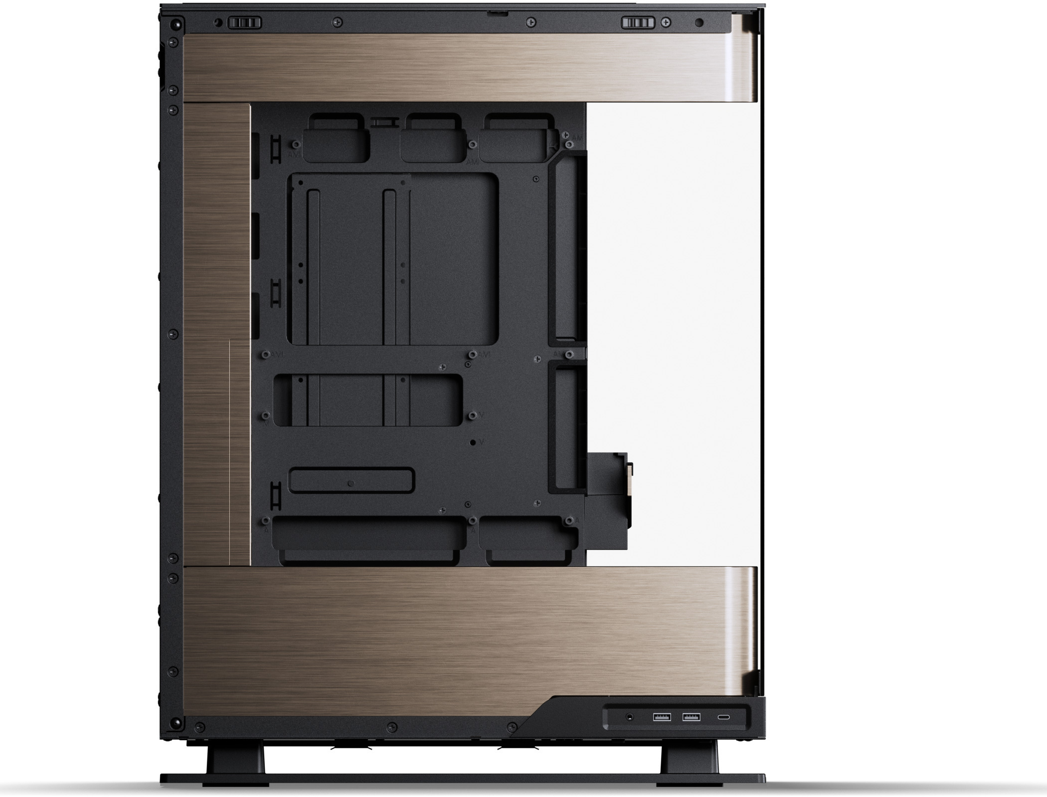 Phanteks - Caja ATX Phanteks Evolv Series X2 Vidro Temperado DRGB Negro/Dorado