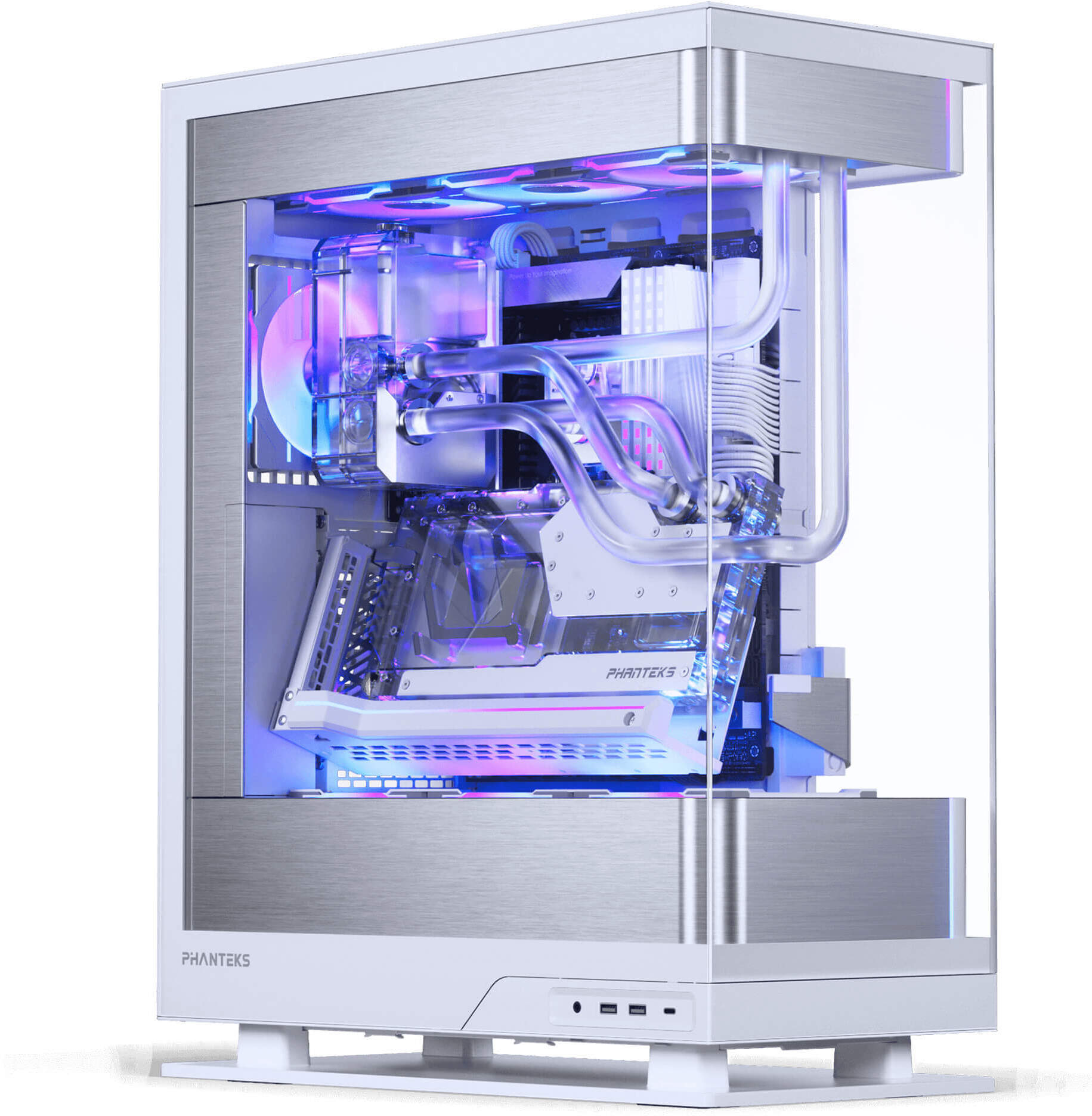 Phanteks - Caja ATX Phanteks Evolv Series X2 Vidro Temperado DRGB Blanco