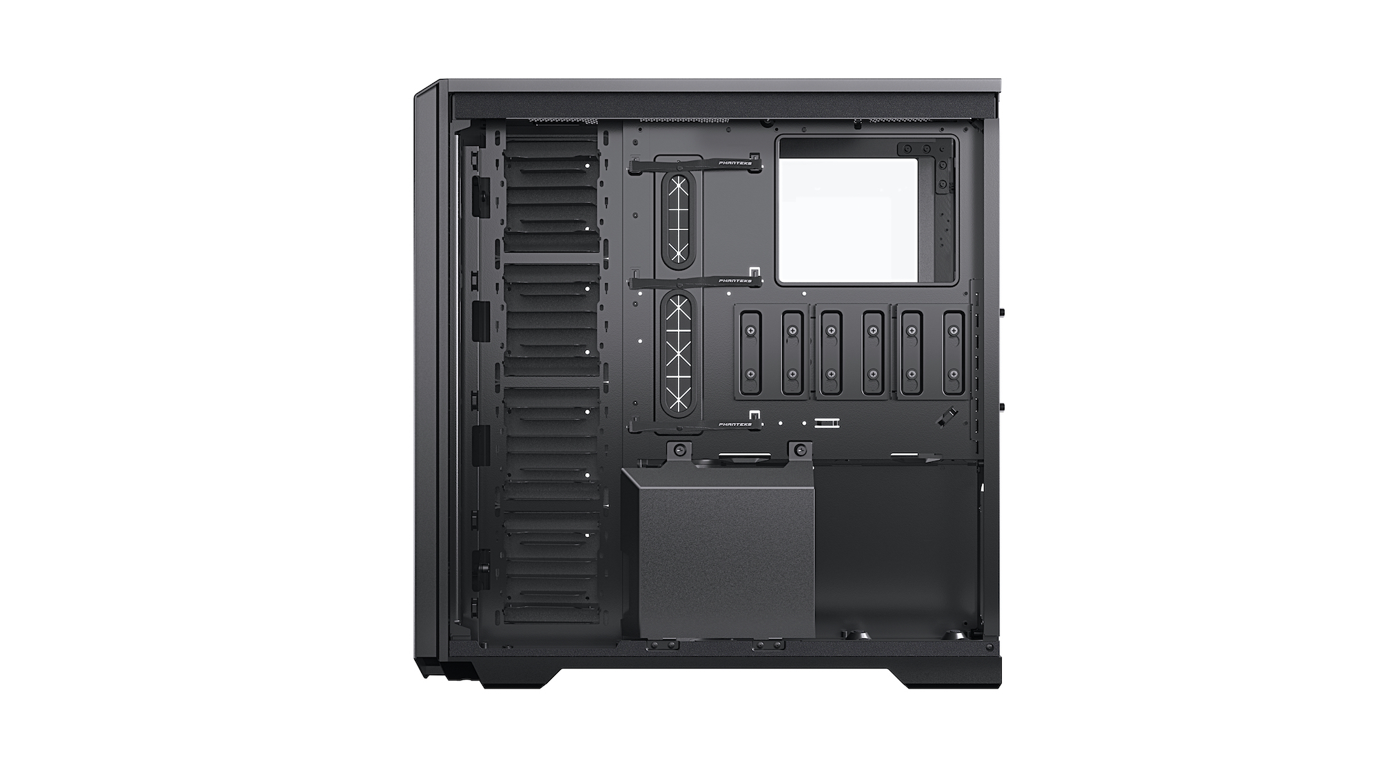 Phanteks - Caja E-ATX Phanteks Enthoo Pro 2 Server XL-EBB Negro