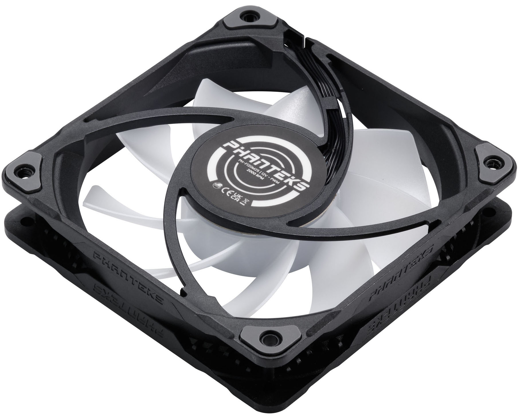 Phanteks - Ventilador Phanteks M25 PWM D-RGB Negra Pack 3- 120mm