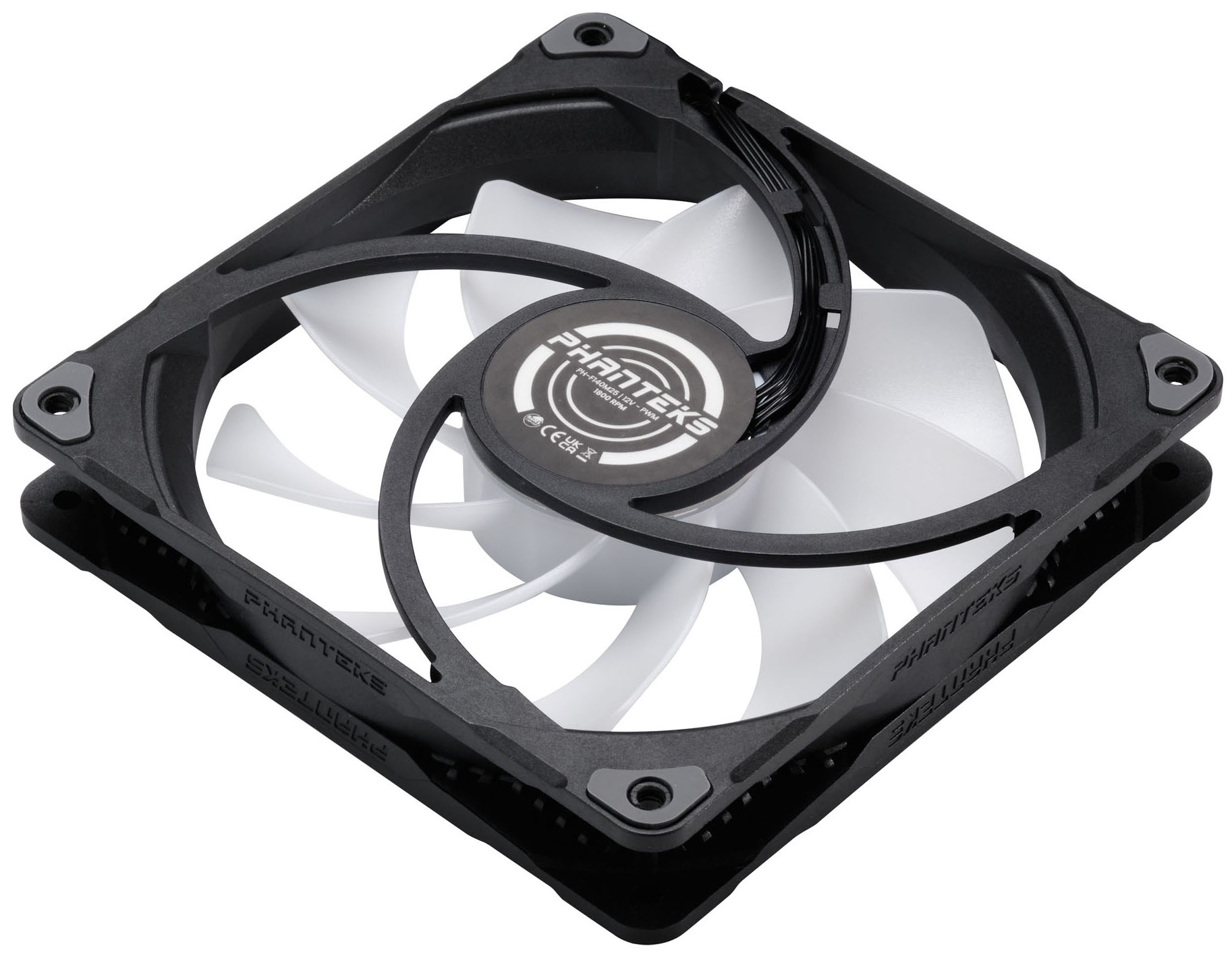 Phanteks - Ventilador Phanteks M25 PWM D-RGB Negra Pack 3- 140mm