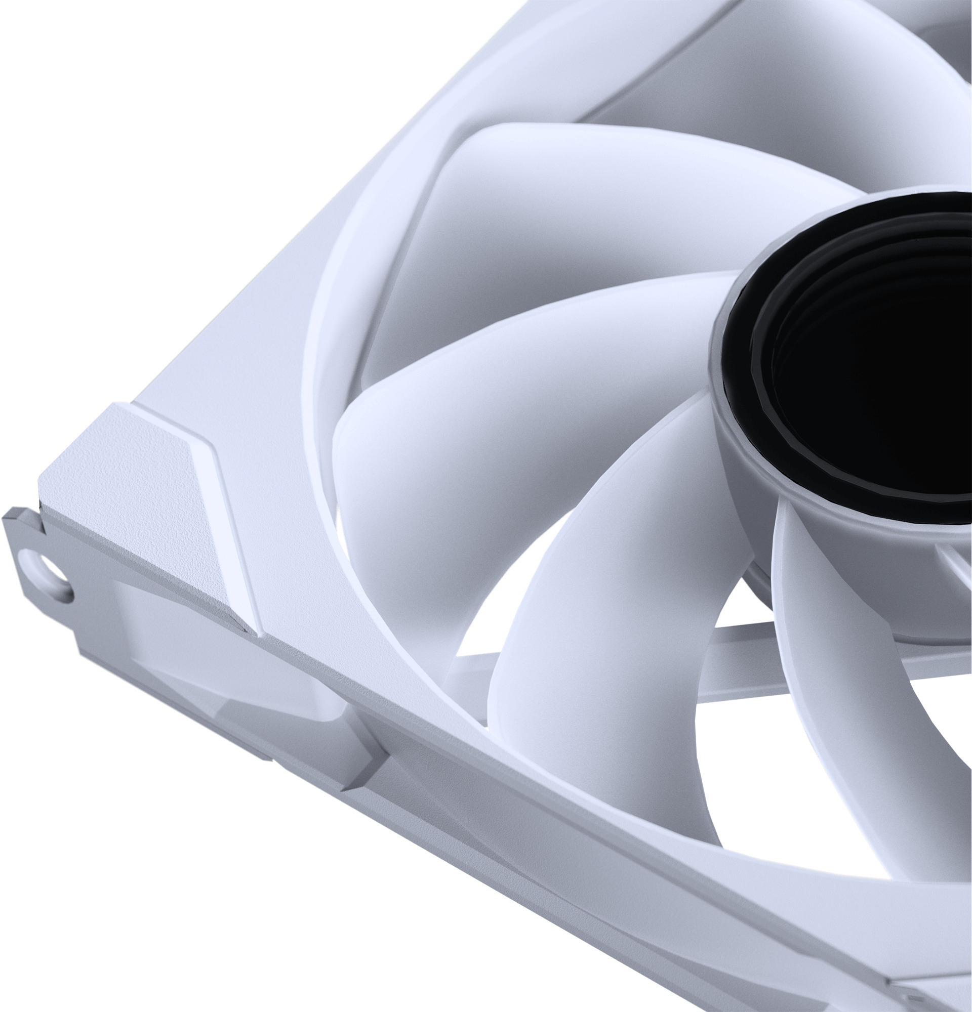 Phanteks - Ventilador Phanteks M25 Gen2 140mm PWM Reversed Airflow D-RGB Blanco (Pack 3)