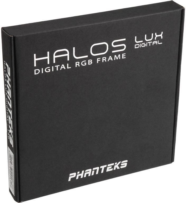 Phanteks - Soporte Ventiladores Phanteks Halos Lux LED Digital RGB 140mm Alumínio Negro