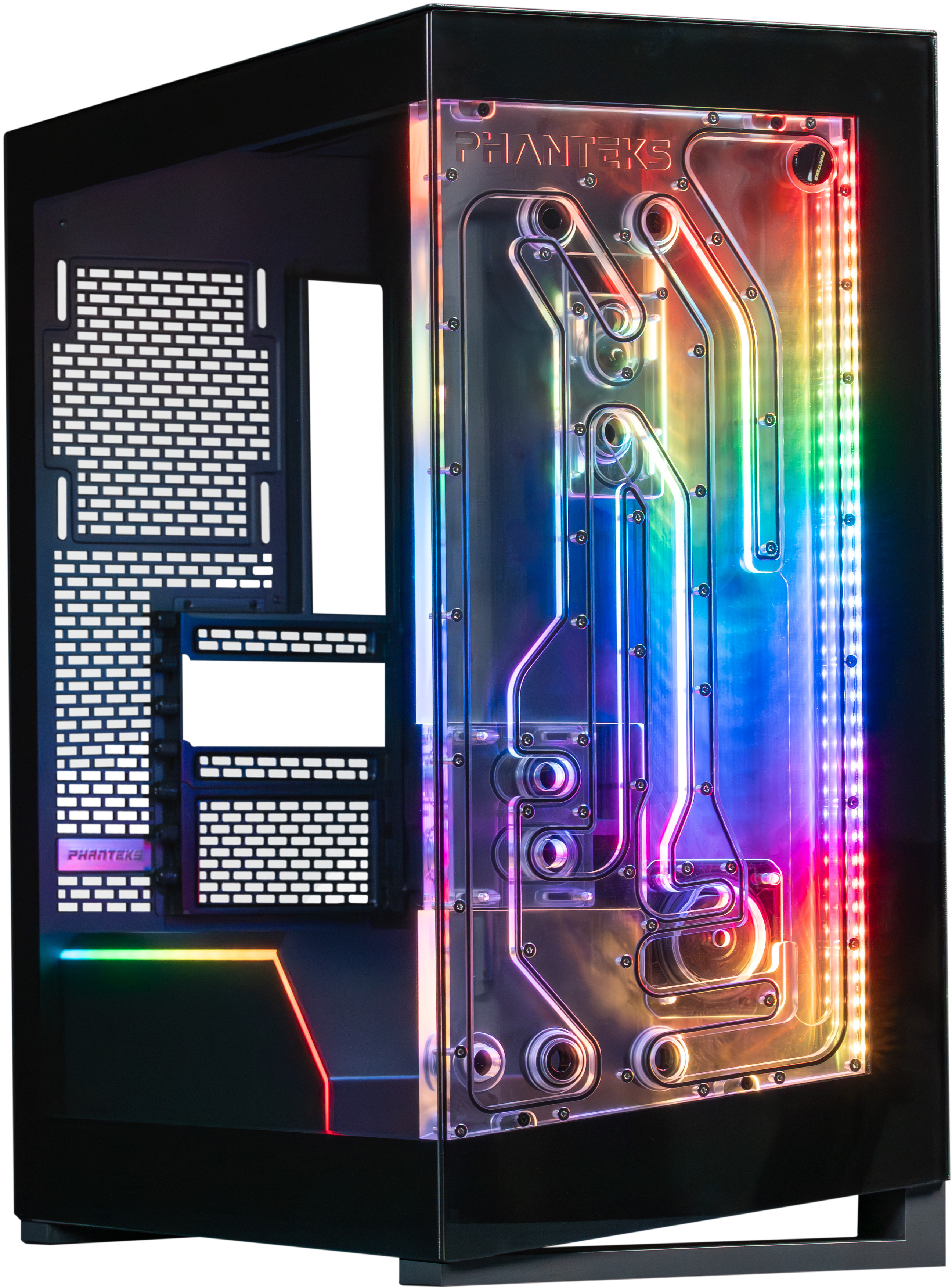 Phanteks - Phanteks Glacier EZ-Fit DIS-NV5 Distro Plate 16mm EZ-Fit Negro para Phanteks NV5