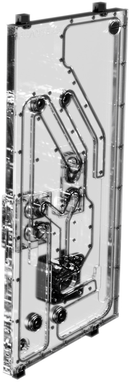 Phanteks - Phanteks Glacier EZ-Fit DIS-NV7 Distro Plate 16mm EZ-Fit Negro para Phanteks NV7