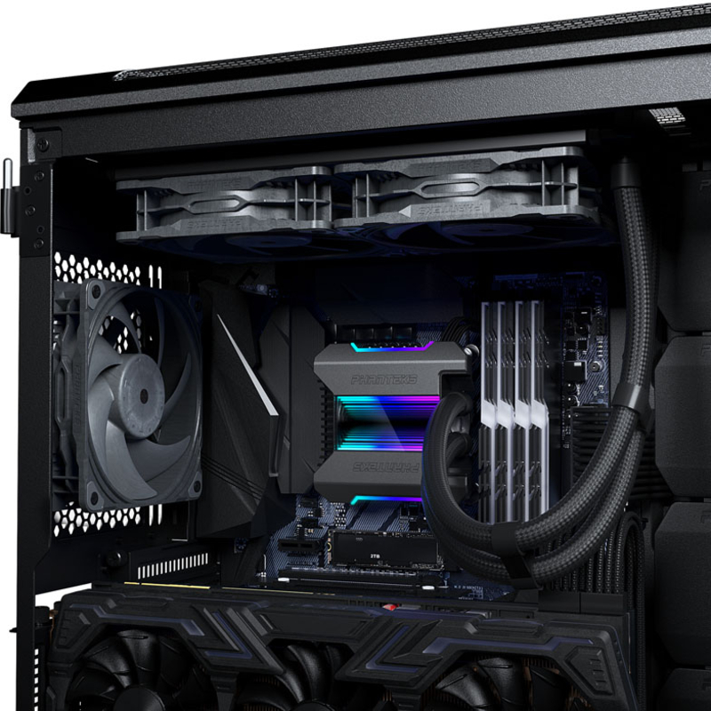 Phanteks - Water Ventilador CPU Phanteks Glacier One 240 T30 D-RGB - 240mm