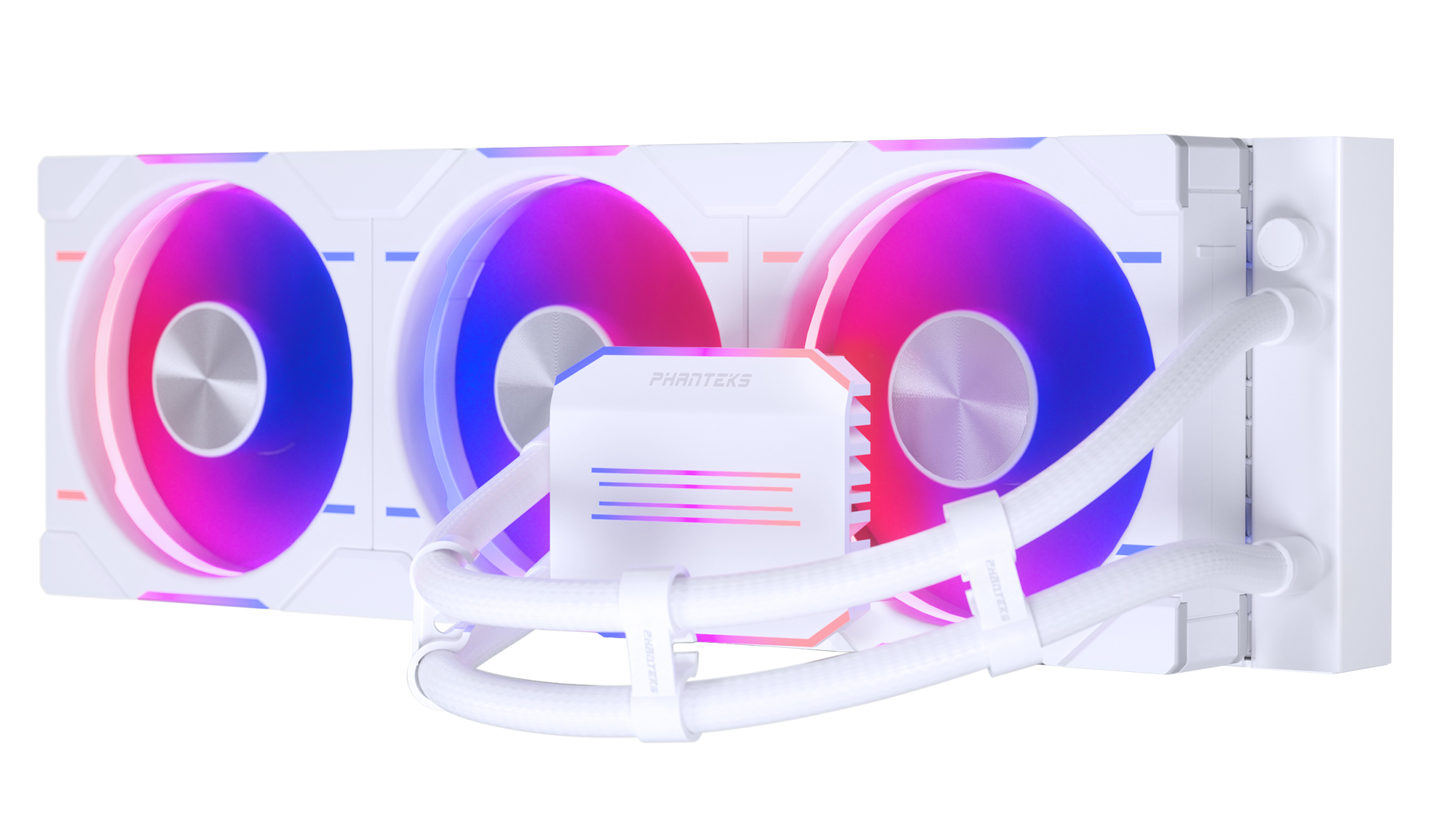 Phanteks - Water Cooler CPU Phanteks Glacier One 360D30 DRGB Blanco - 360mm