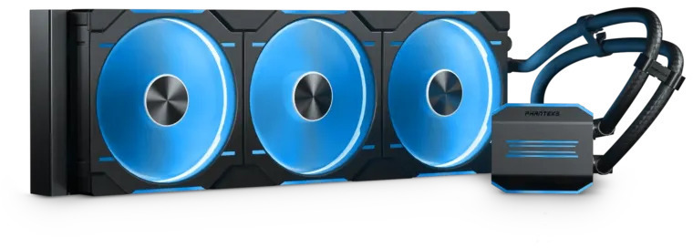 Picture of Picture of Water Cooler CPU Phanteks Glacier One 420D30 DRGB X2 Negro - 420mm