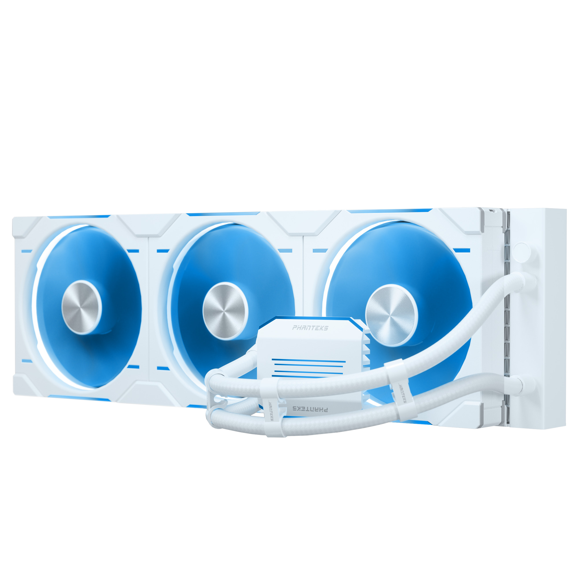 Water Cooler CPU Phanteks Glacier One 420D30 DRGB Blanco - 420mm