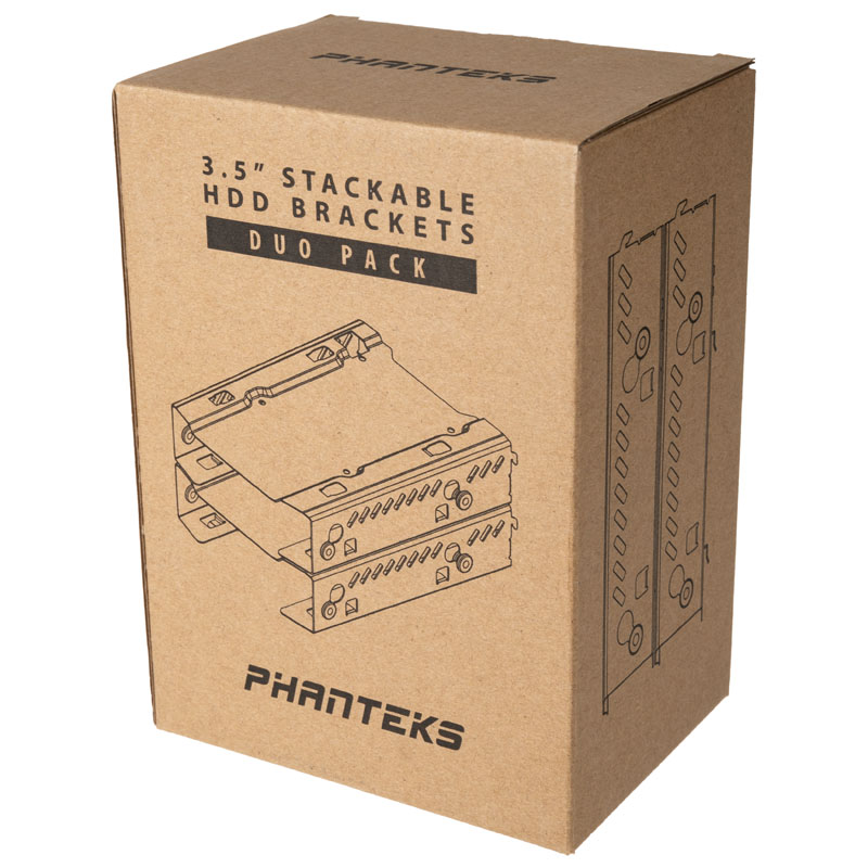 Phanteks - Soporte Phanteks Stackable para HDDs (2 x 3.5'')