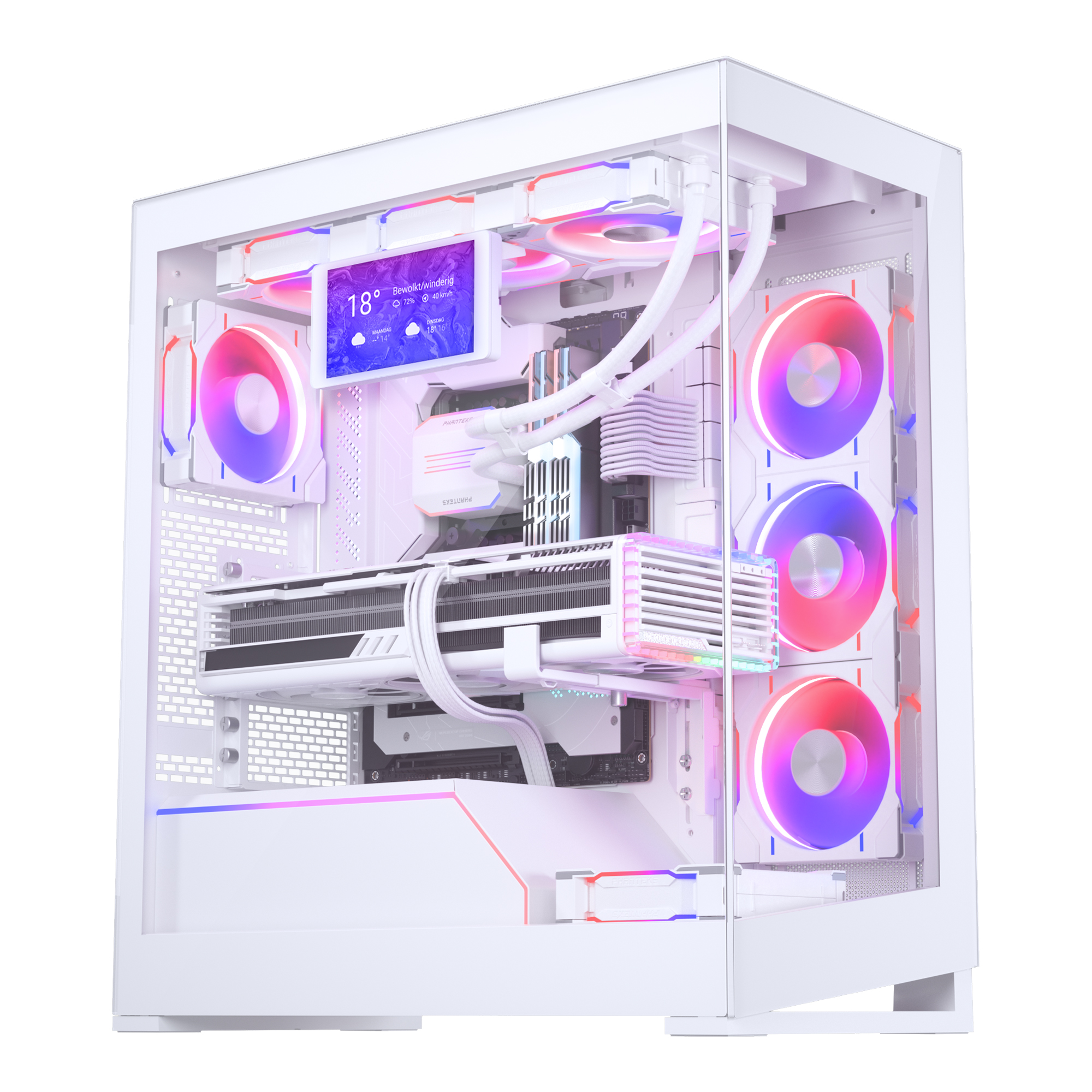 Phanteks - Panel LCD 5.5 High Resolution Phanteks Blanco