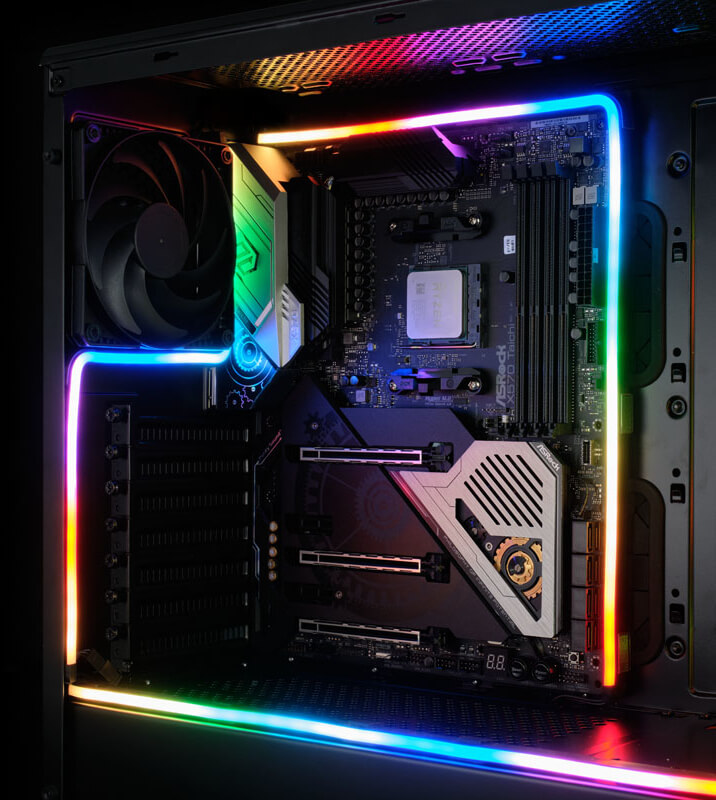 Phanteks - LED-Strip Phanteks Neon Digital RGB conbo-Set - 40cm (2 uni)