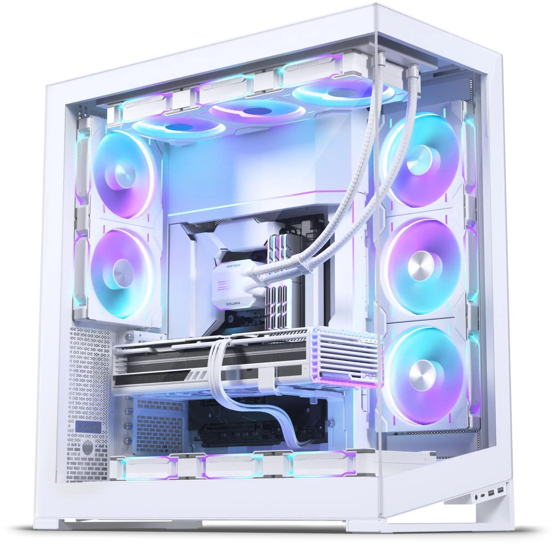 Phanteks - Caja E-ATX Phanteks NV Series NV9 MK2 Vidrio Templado DRGB Blanco