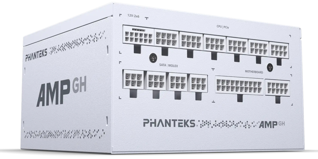 Picture of Picture of Fuente Modular Phanteks AMP GH V2 ATX 3.1 PCIe 5.1 1200W Platinum Blanca