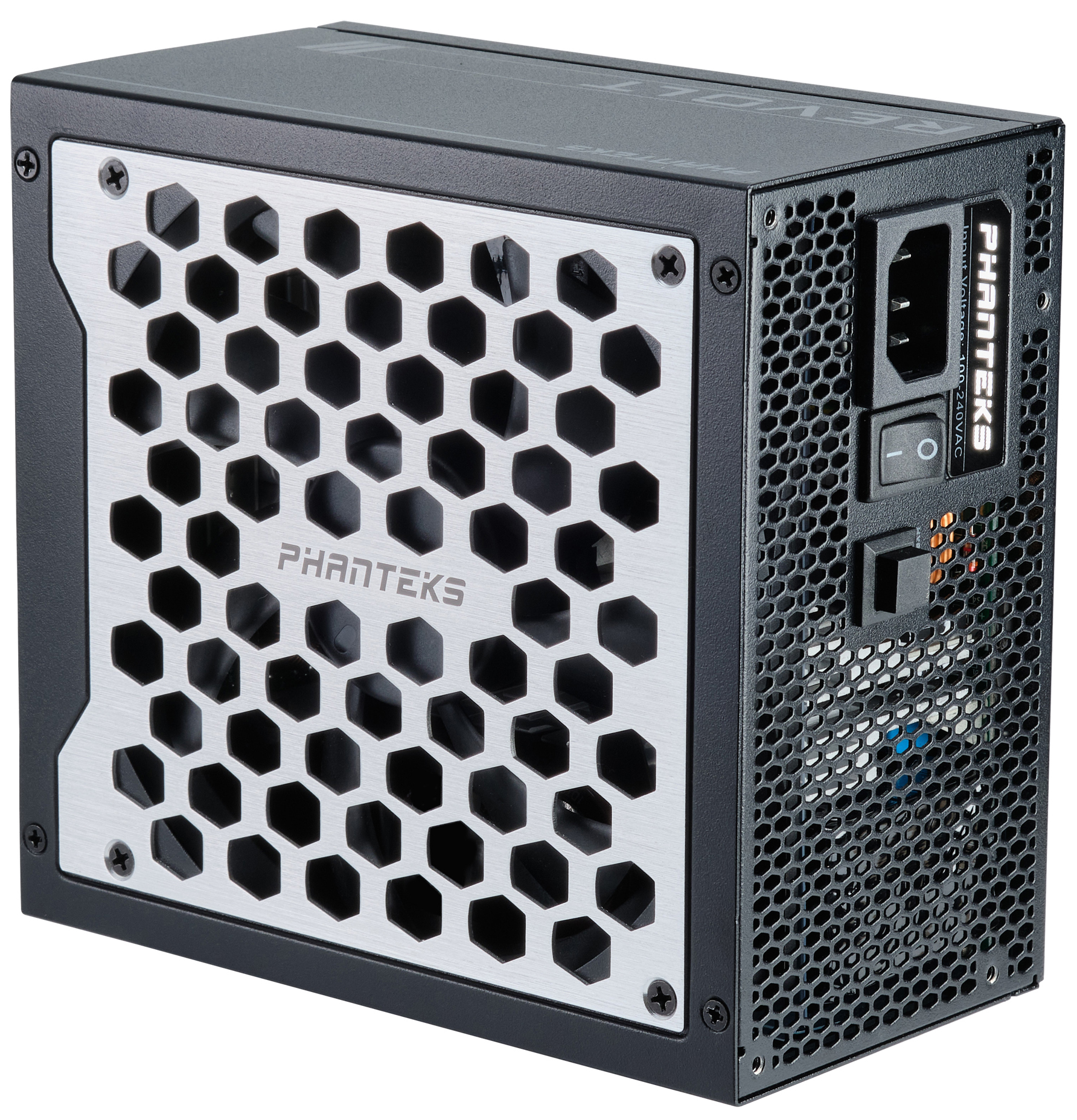 Phanteks - Fuente Modular Phanteks Revolt ATX 3.0 PCIe 5.0 1200W Platinum Preta (Sin Cables Incluídos)