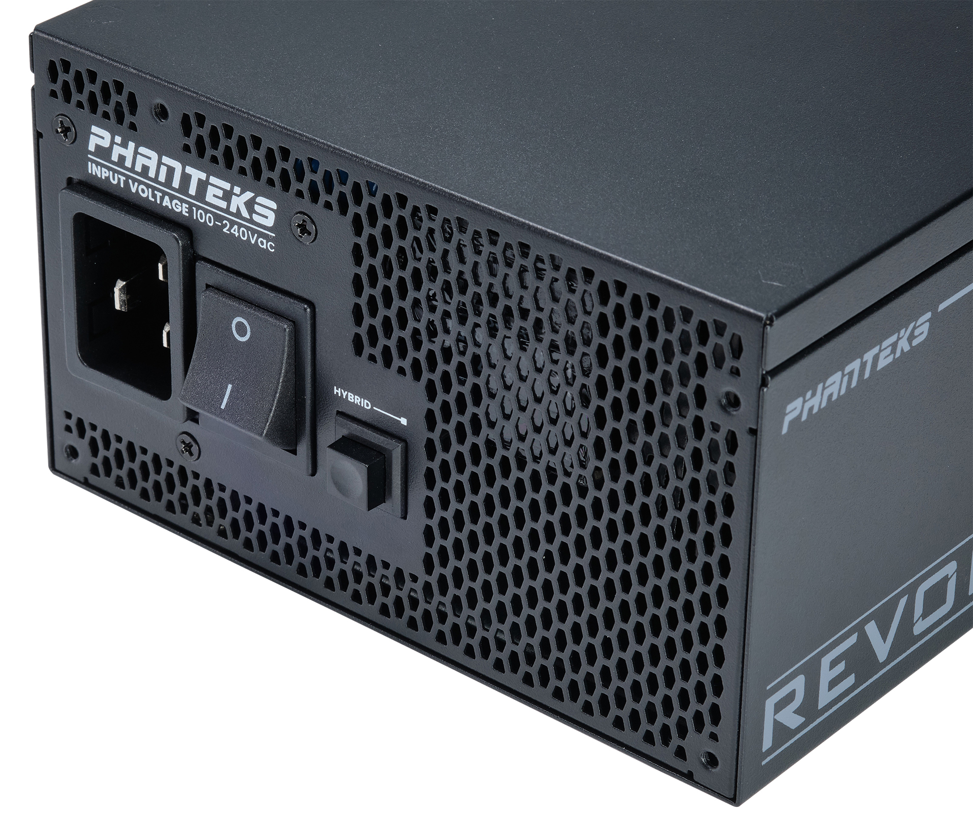 Phanteks - Fuente Modular Phanteks Revolt ATX 3.0 PCIe 5.0 1600W Titanium Preta (Sin Cables Incluídos)
