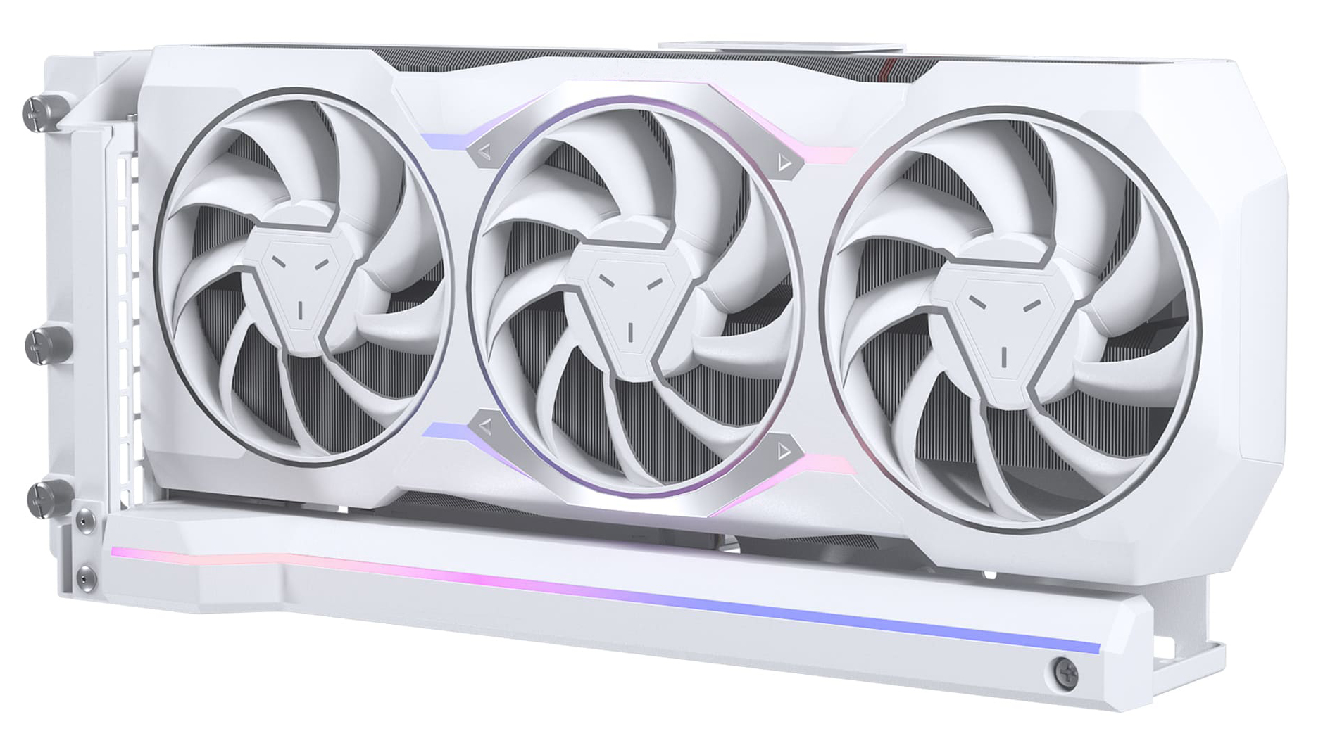 Phanteks - Vertical GPU Bracket Phanteks PCIe Gen4 , DRGB, PCIe 4.0 x 16 Riser Cable, 22cm Blanco