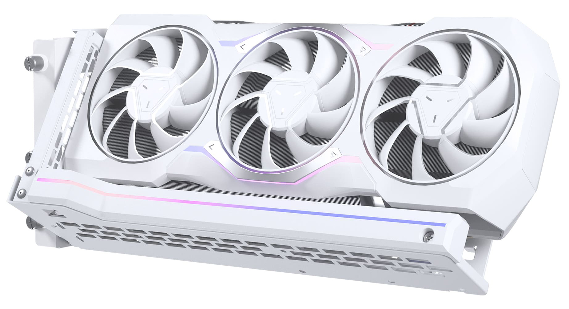 Phanteks - Vertical GPU Bracket Phanteks PCIe Gen4 , DRGB, PCIe 4.0 x 16 Riser Cable, 22cm Blanco